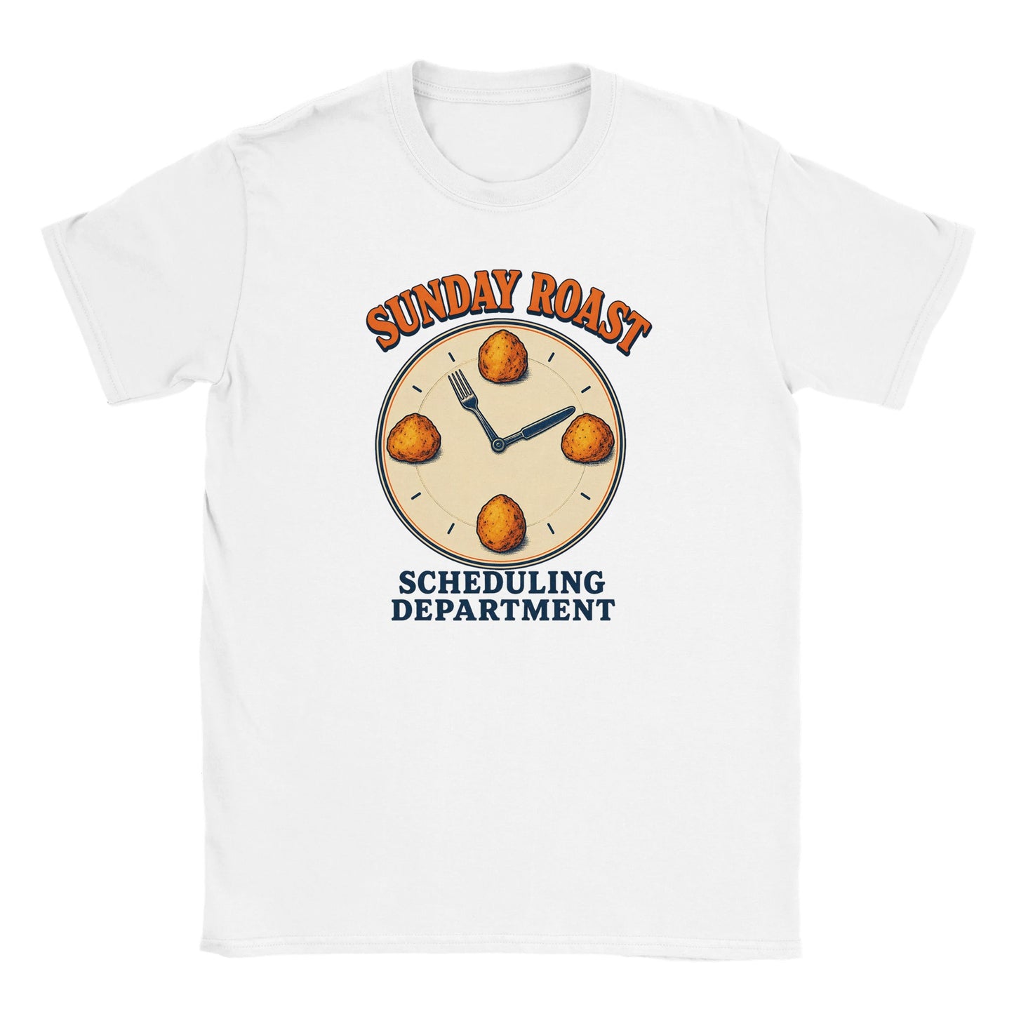 Sunday Roast Scheduling Department Kids' T-shirt — product view 2