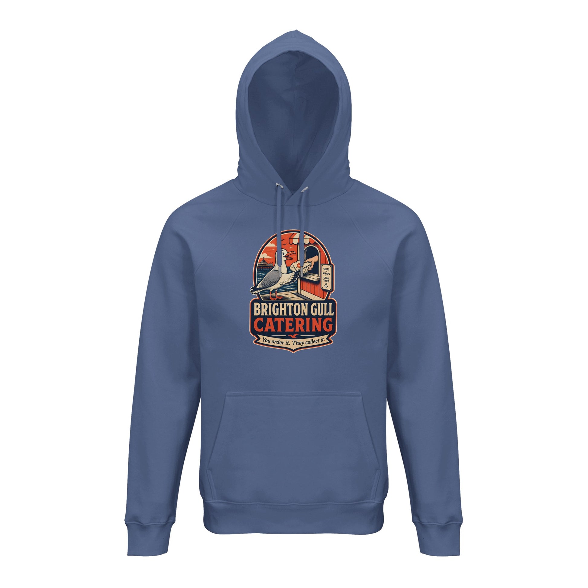 Brighton Gull Catering — Illustrated Hoodie — product view 3