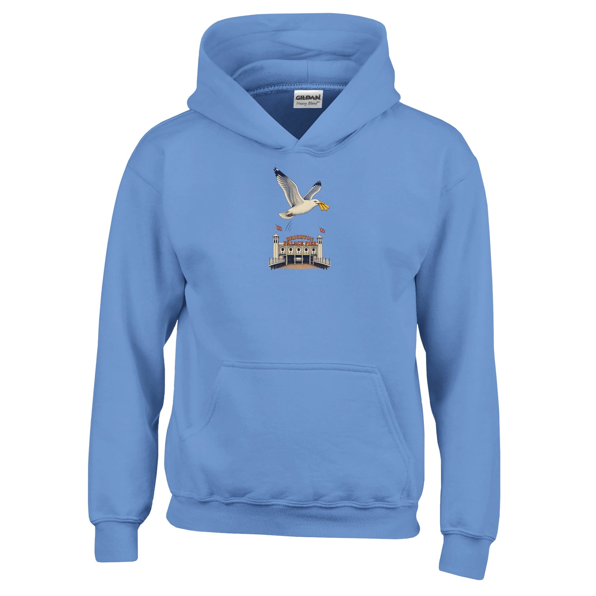 Brighton Palace Pier Chip Heist Kids' Hoodie — product view 4