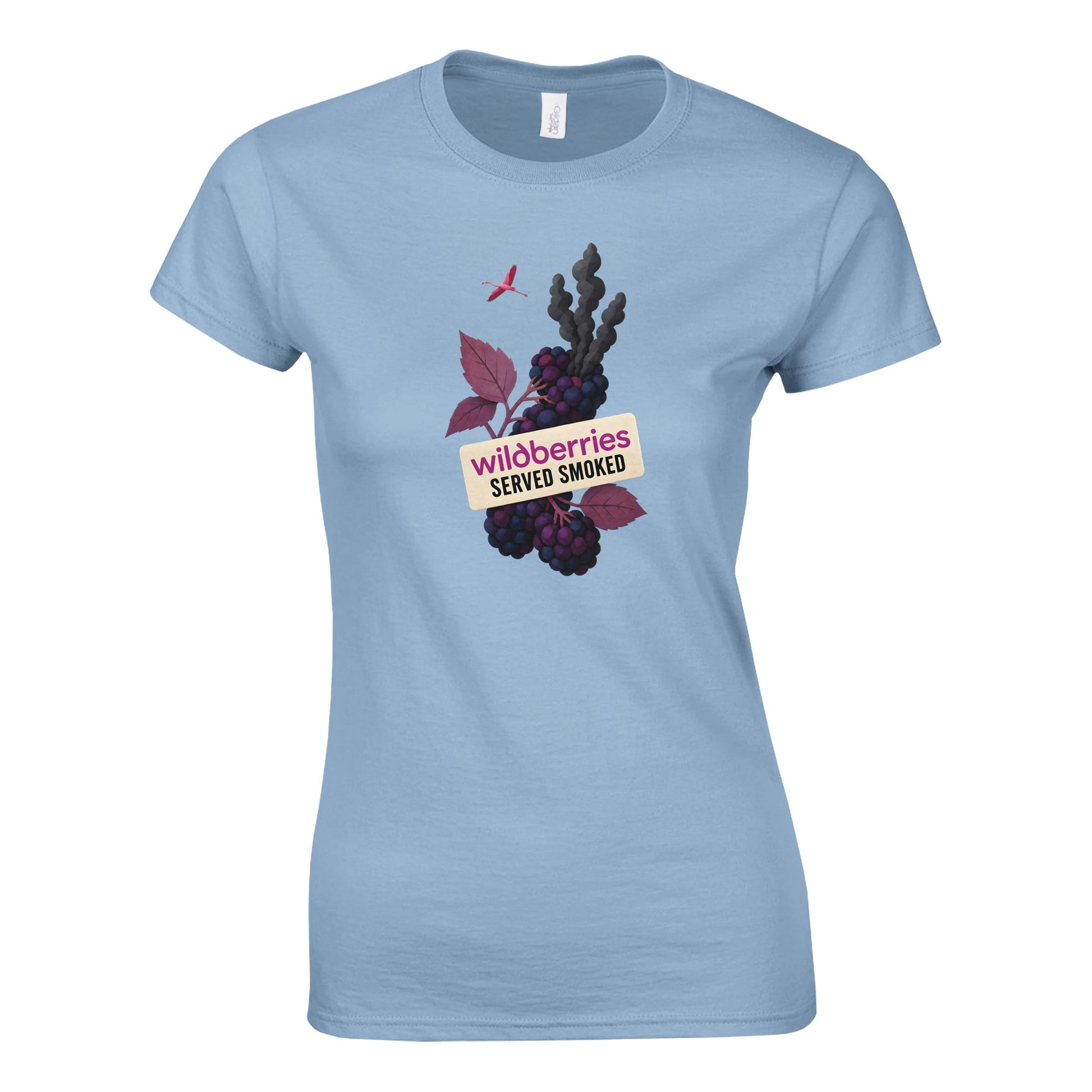 Wildberries, Served Smoked Women's T-shirt — product view 3