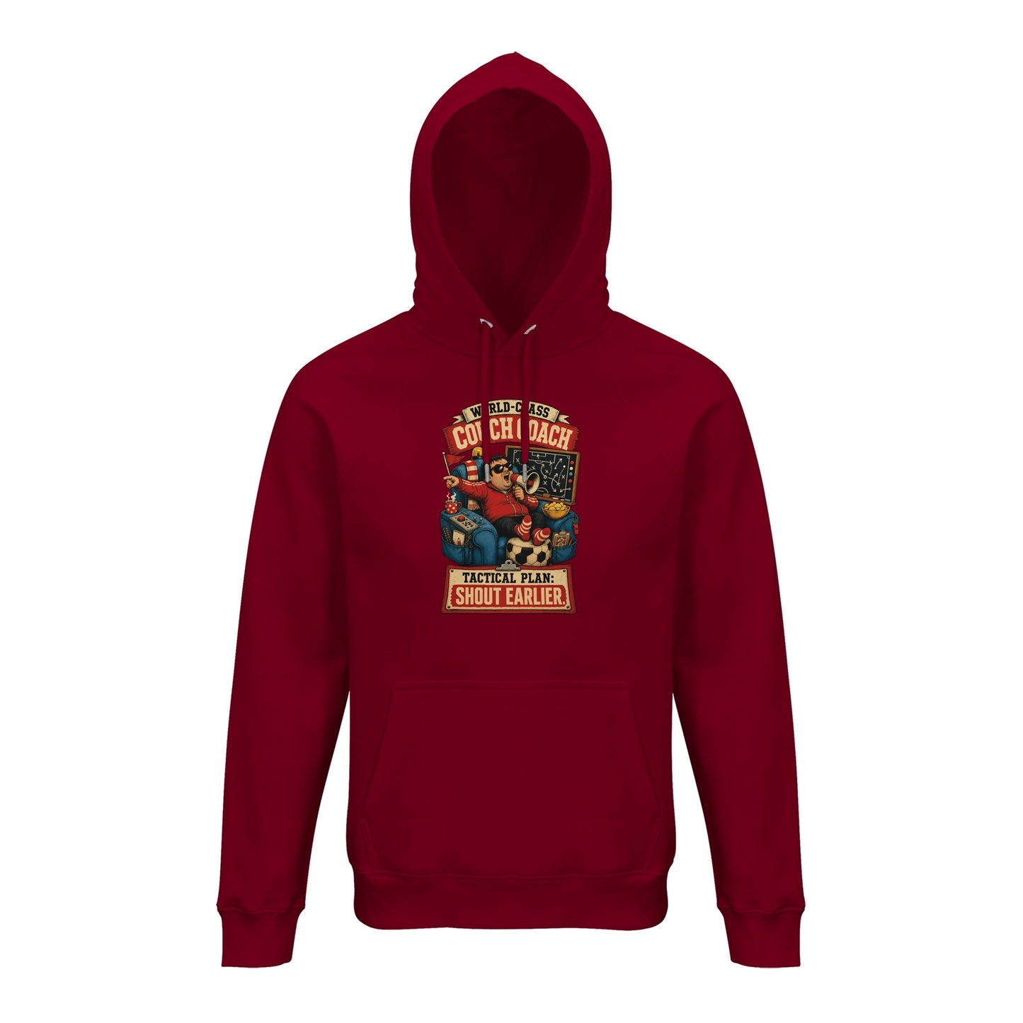 World-Class Couch Coach Hoodie — product view 4