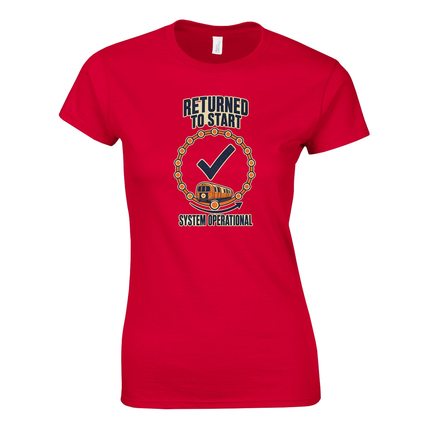 Glasgow Subway: System Operational Women's T-shirt — product view 8