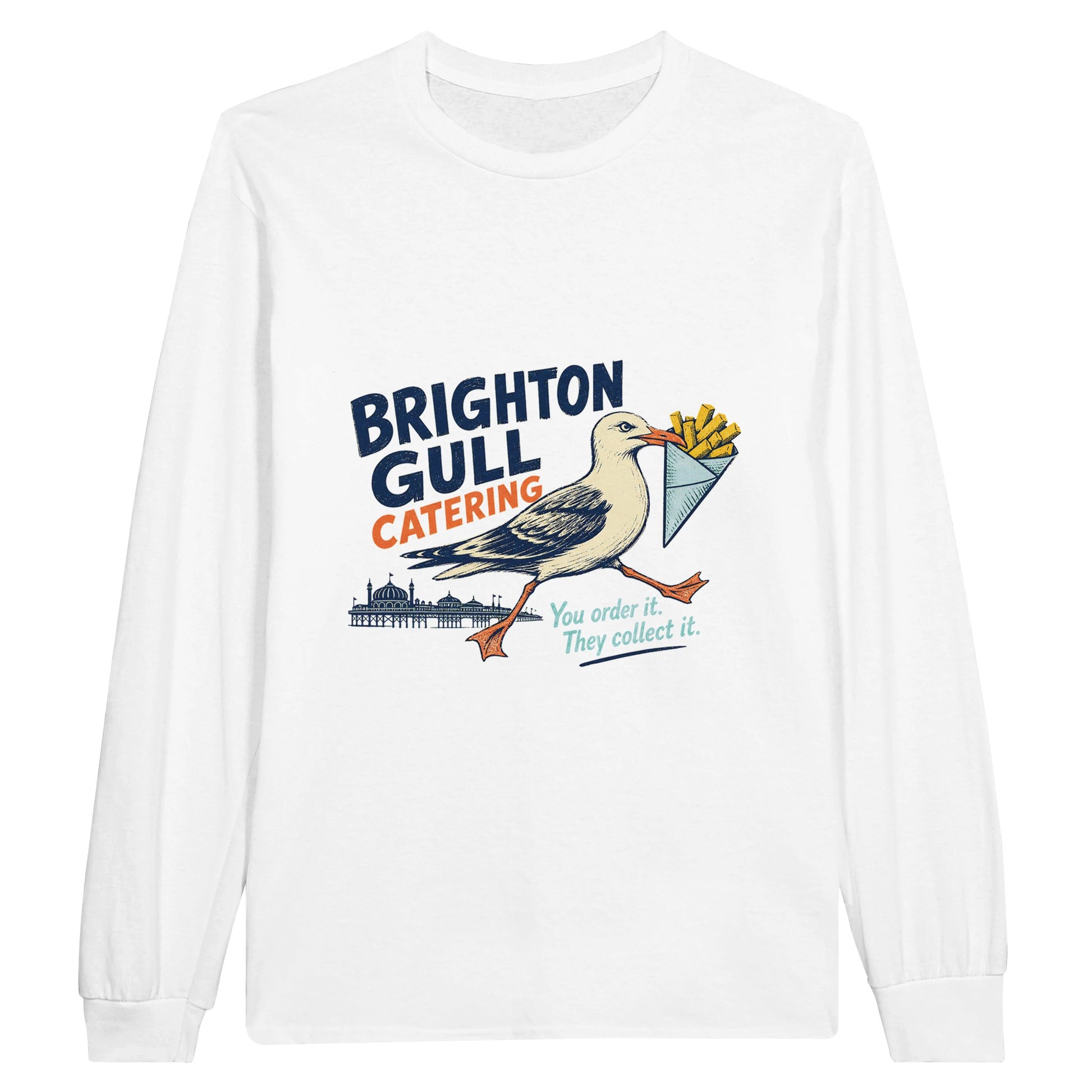 Brighton Gull Catering - You Order It, They Collect It Long-Sleeve… — product view 1