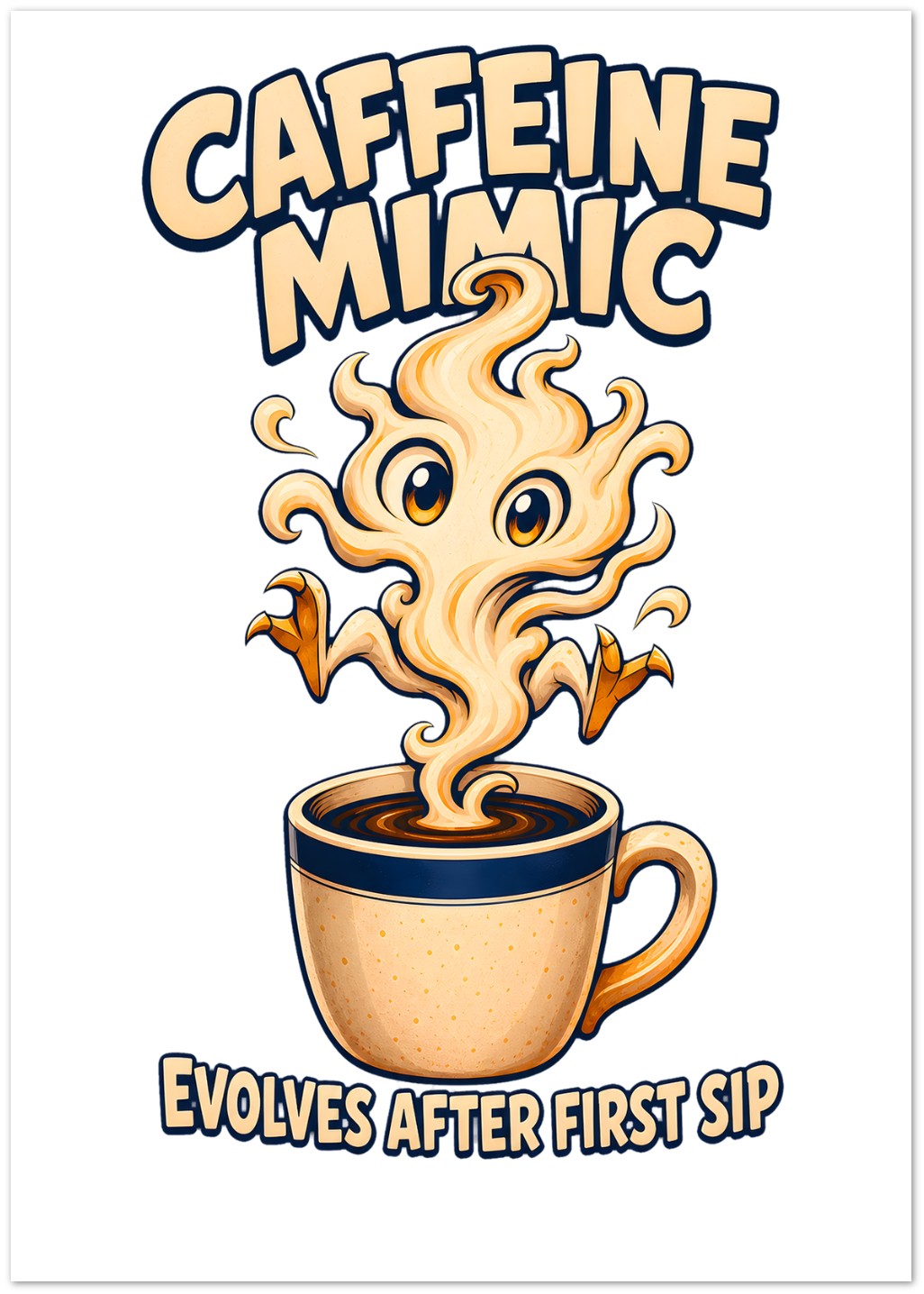 Caffeine Mimic – Evolves After First Sip Greeting Card Pack