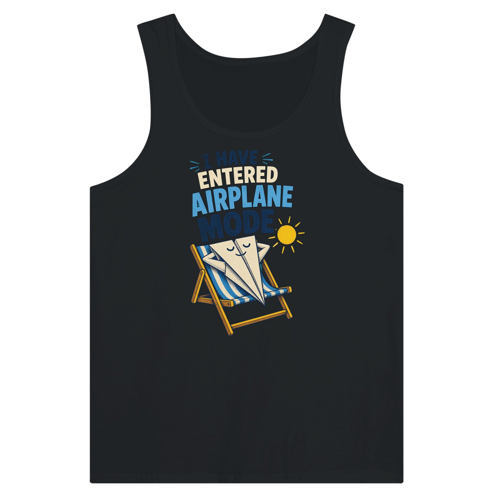 I Have Entered Airplane Mode Graphic Premium Unisex Tank Top — product view 8
