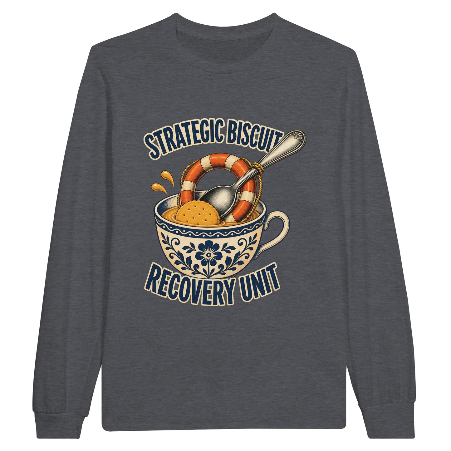 Strategic Biscuit Recovery Unit Long-Sleeve T-shirt — product view 2