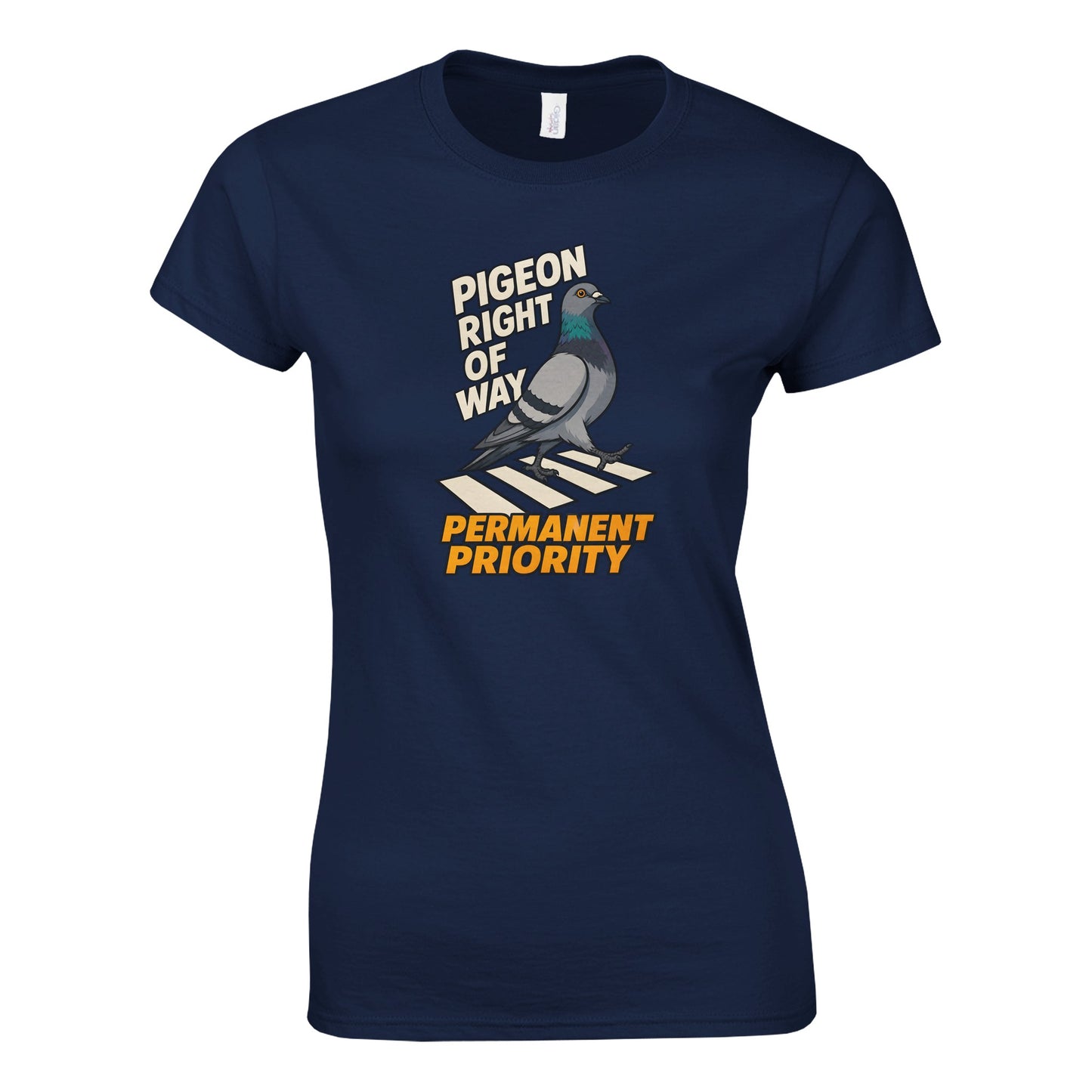 Pigeon Right of Way Women's T-shirt — product view 8