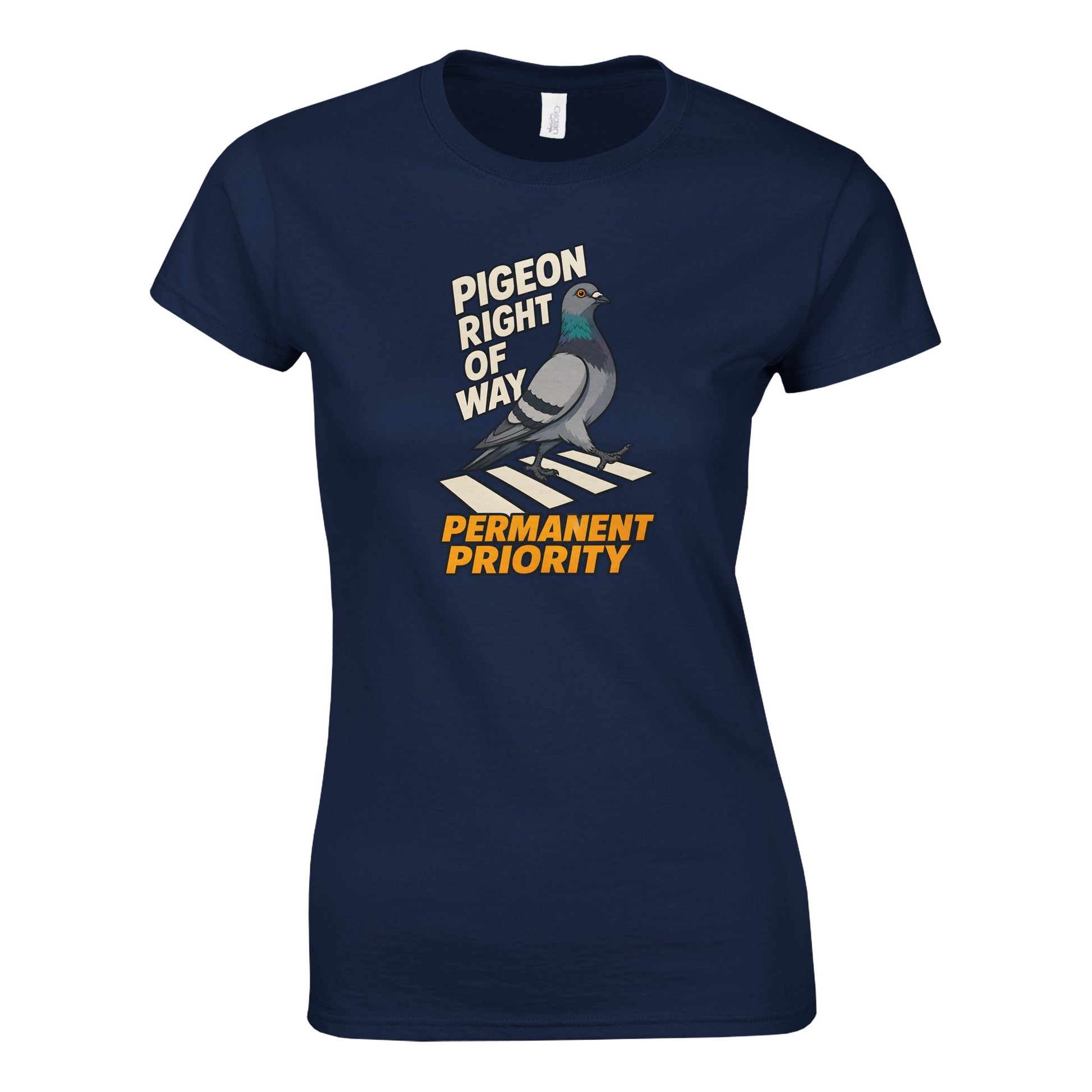 Pigeon Right of Way Women's T-shirt — product view 8