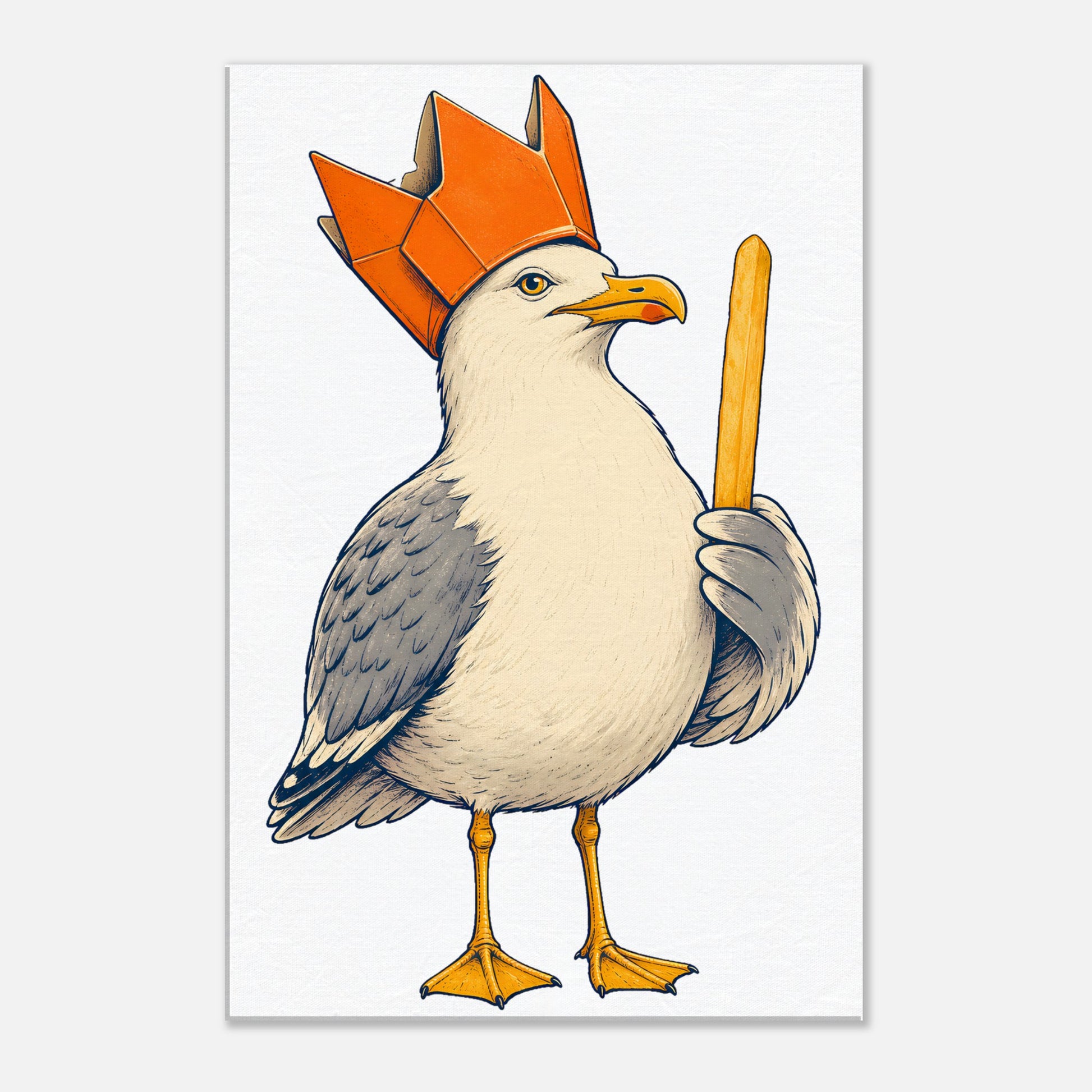 The Chip Crown Gull Canvas — product view 2