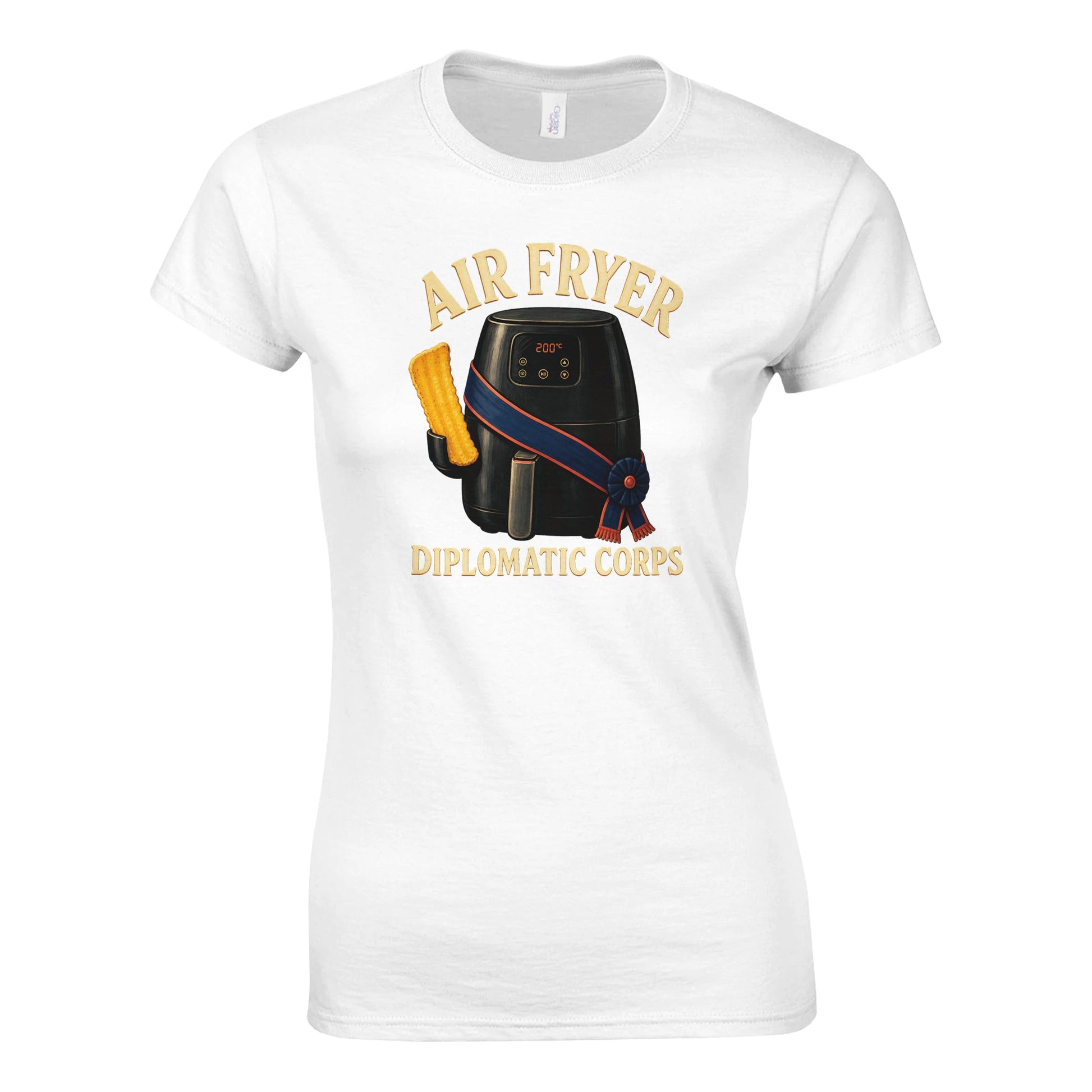 Air Fryer Diplomatic Corps Women's T-shirt — product view 1