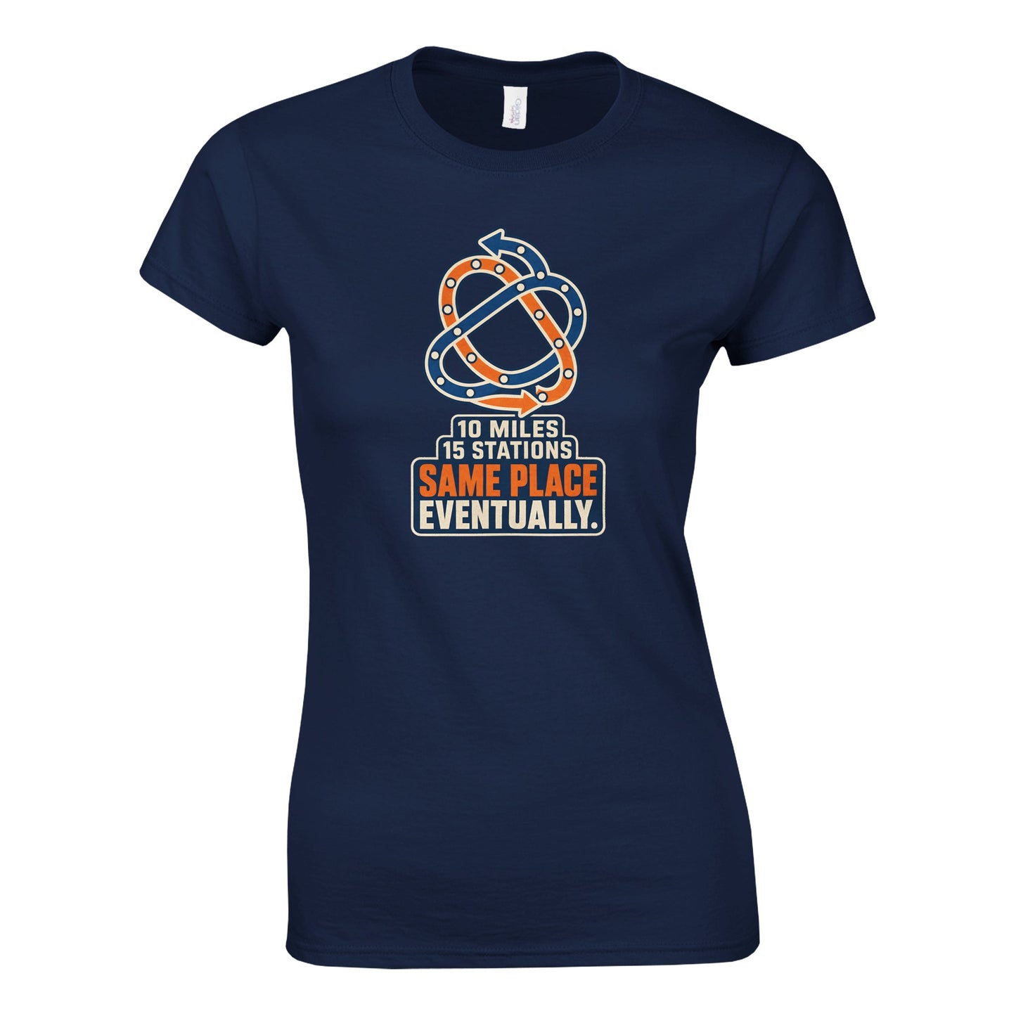 Glasgow Same Place Eventually Women's T-shirt — product view 8