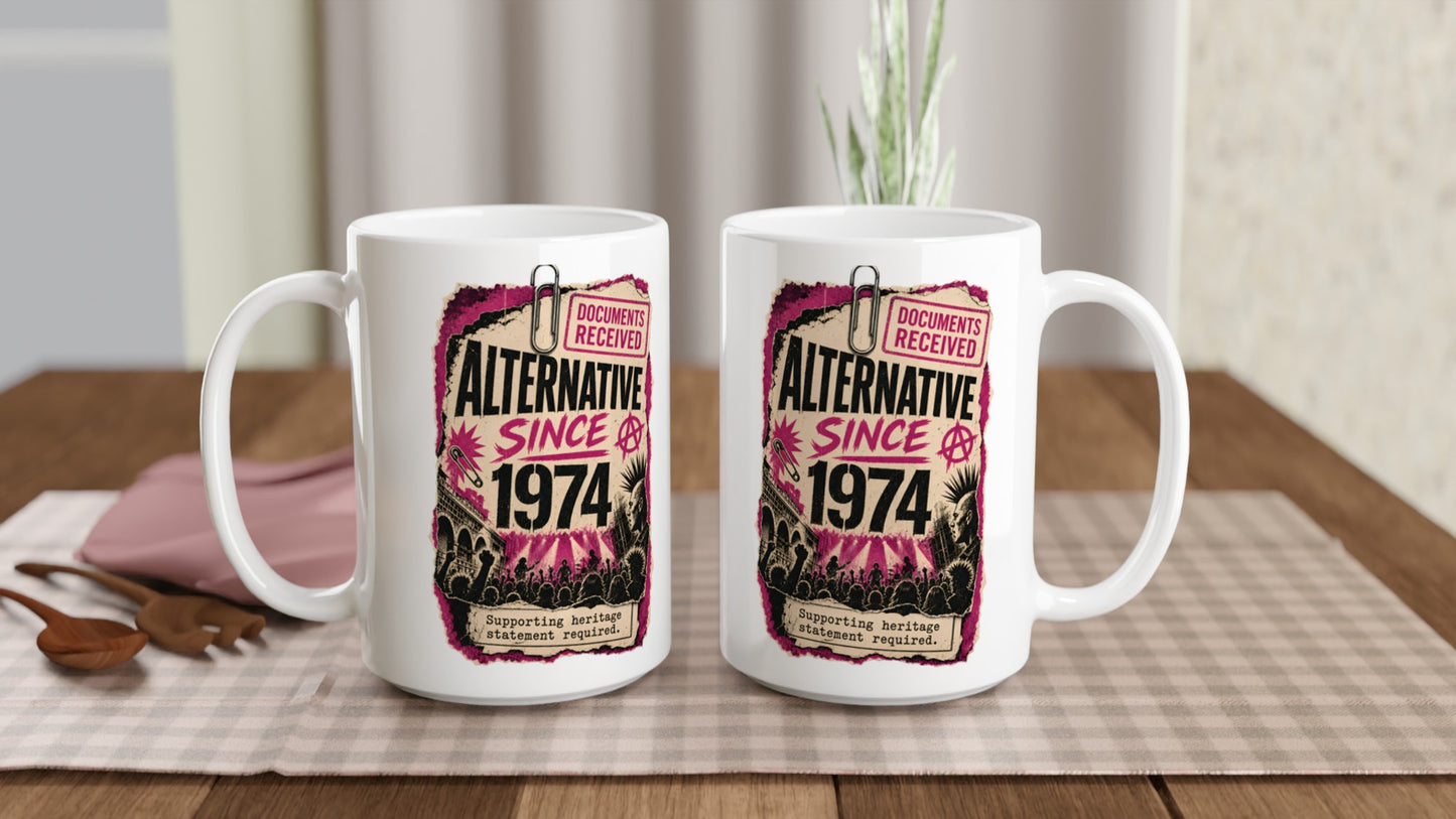 Camden Alternative Since 1974 — Illustrated Large Mug — product view 5