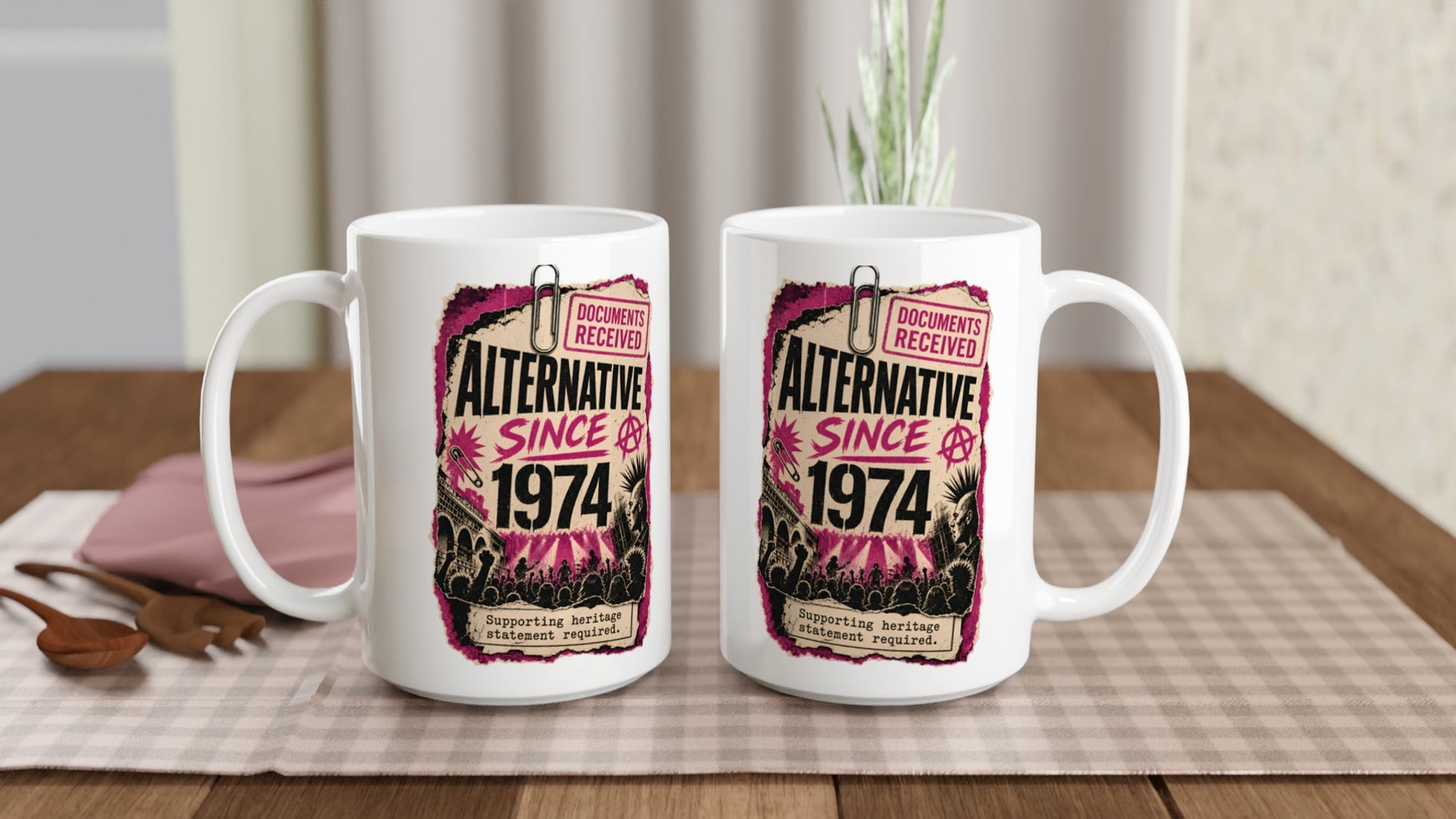 Camden Alternative Since 1974 — Illustrated Large Mug — product view 5