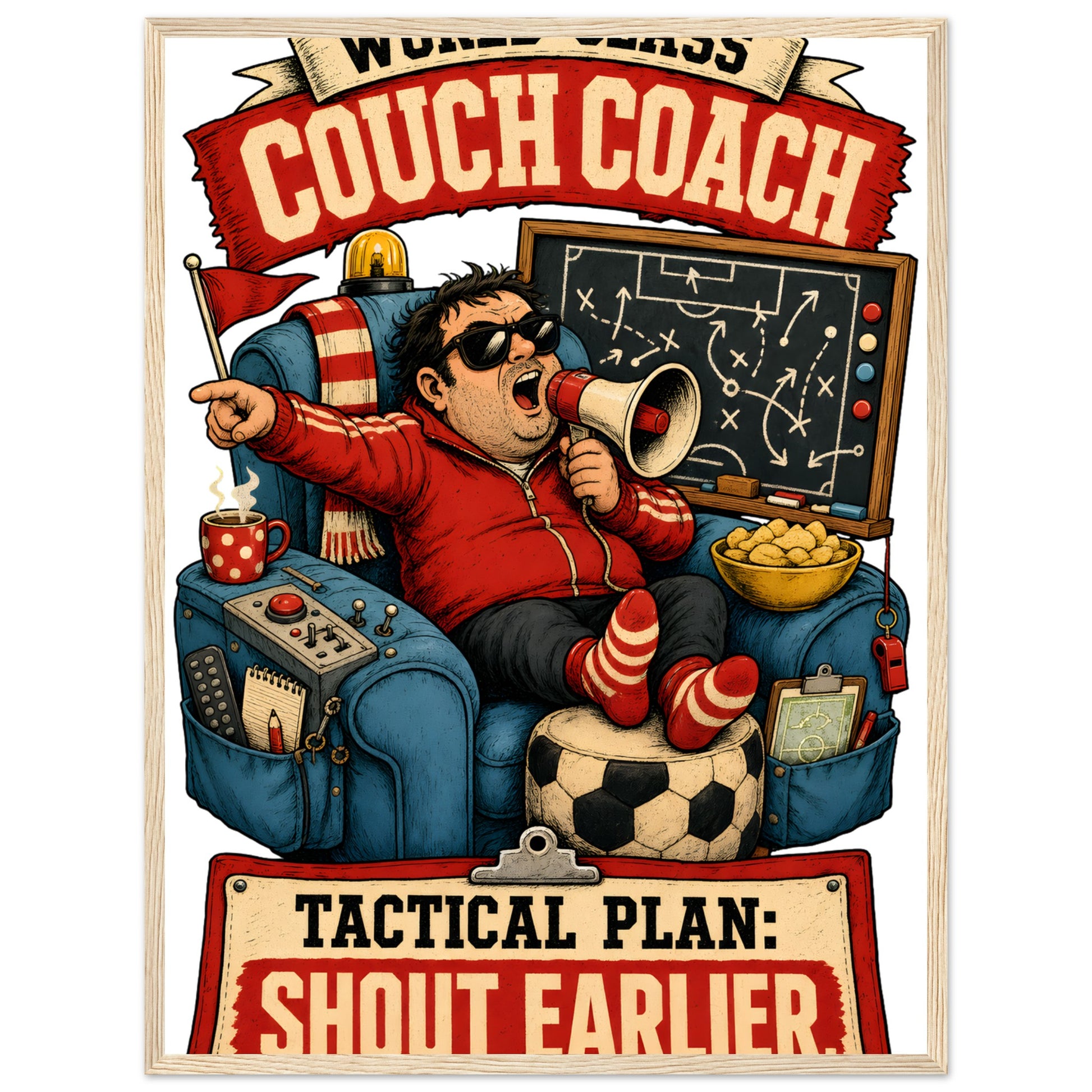 World-Class Couch Coach Framed Wall Art — product view 9