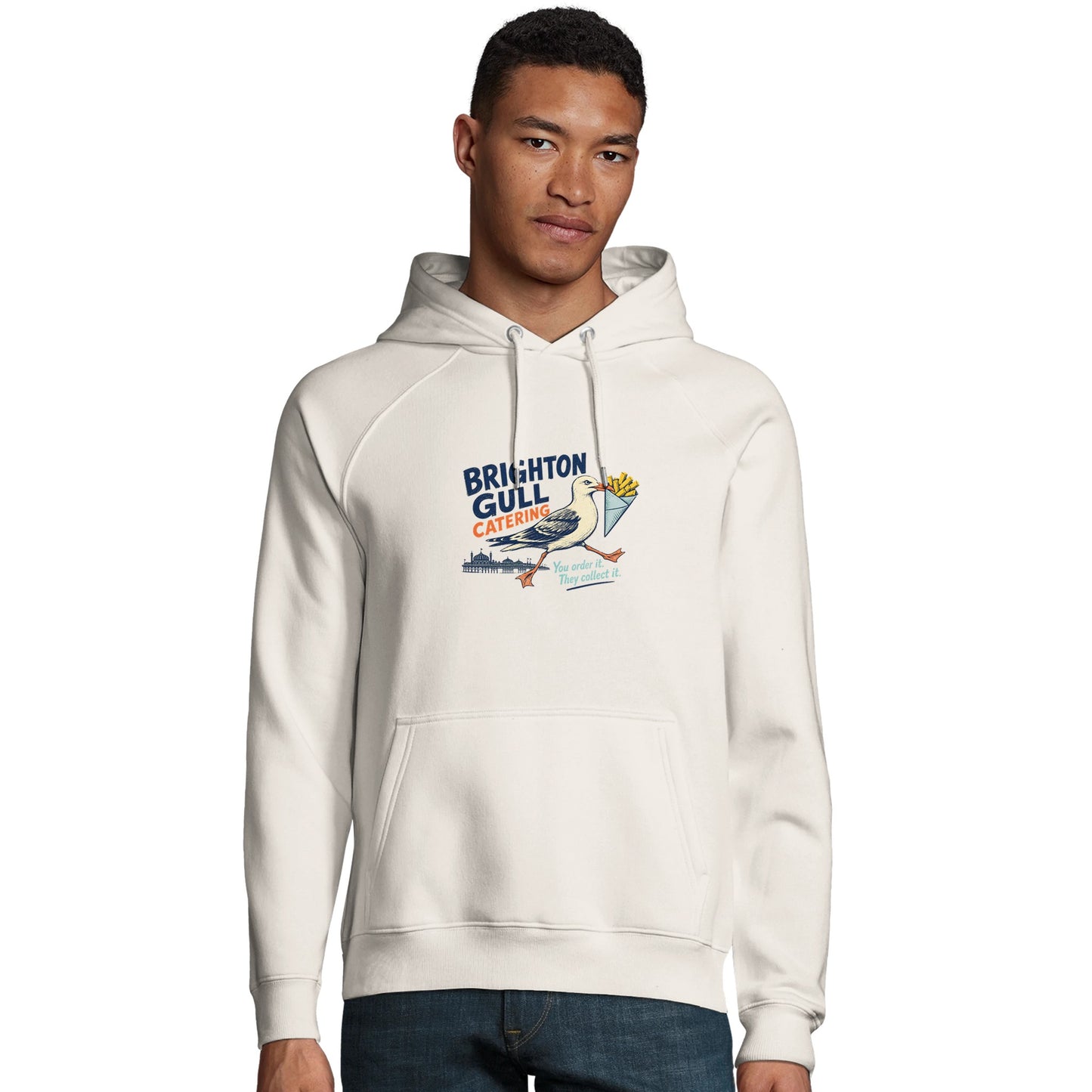 Brighton Gull Catering - You Order It, They Collect It Hoodie — product view 6