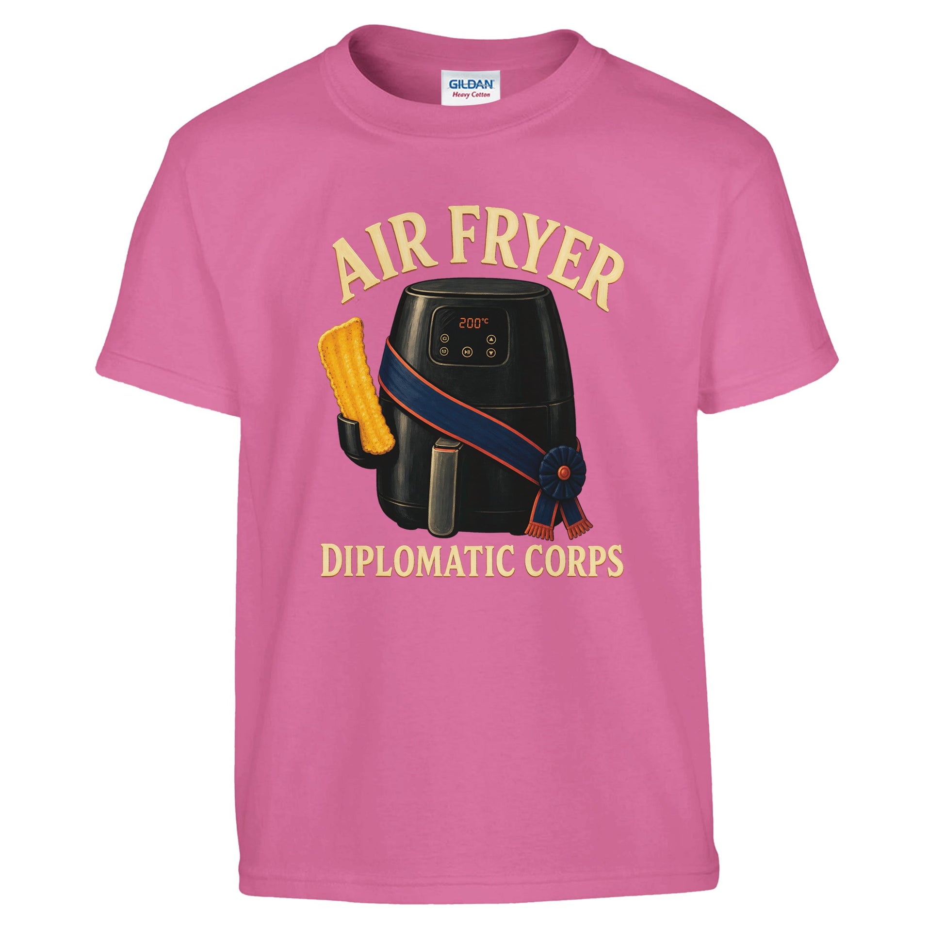 Air Fryer Diplomatic Corps Kids' T-shirt — product view 10