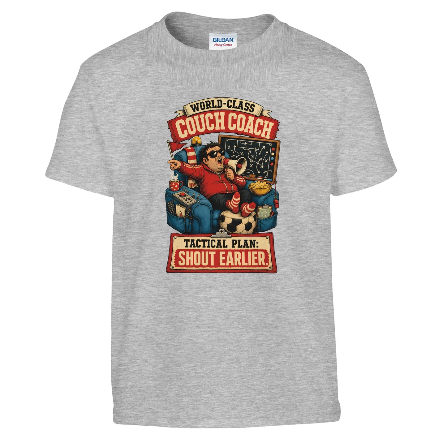 World-Class Couch Coach Kids' T-shirt — product view 4