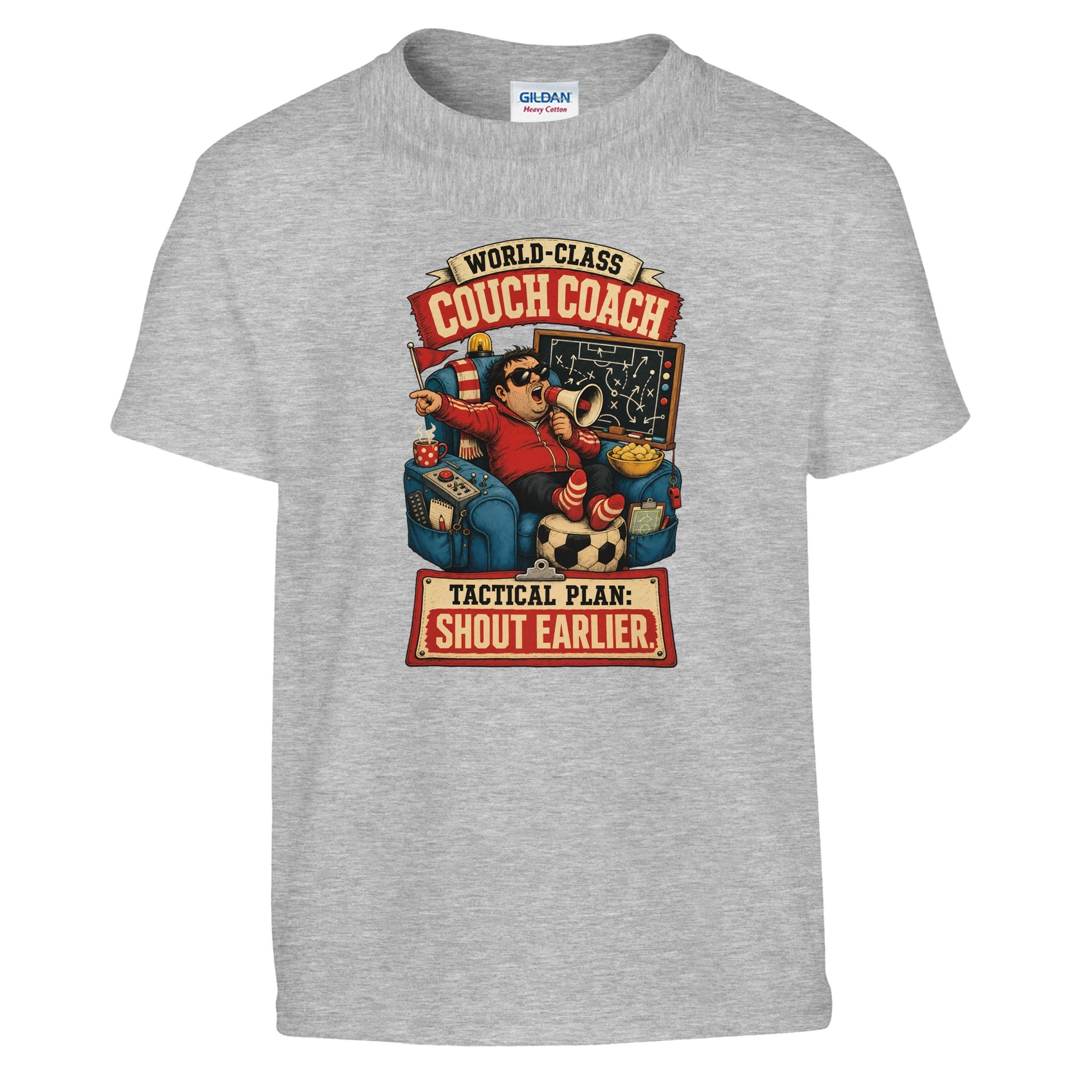 World-Class Couch Coach Kids' T-shirt — product view 4