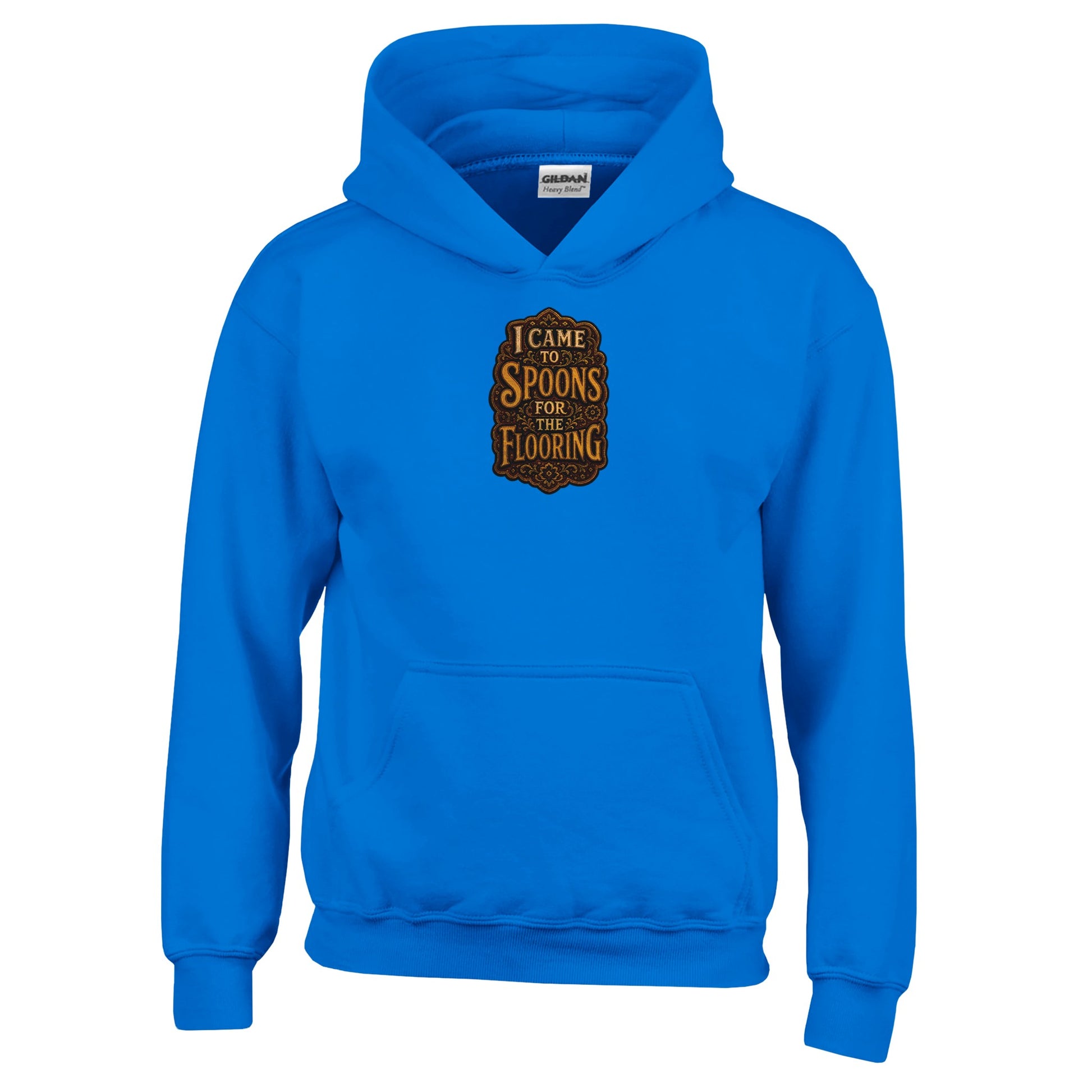 I Came to Spoons for the Flooring Kids' Hoodie — product view 11