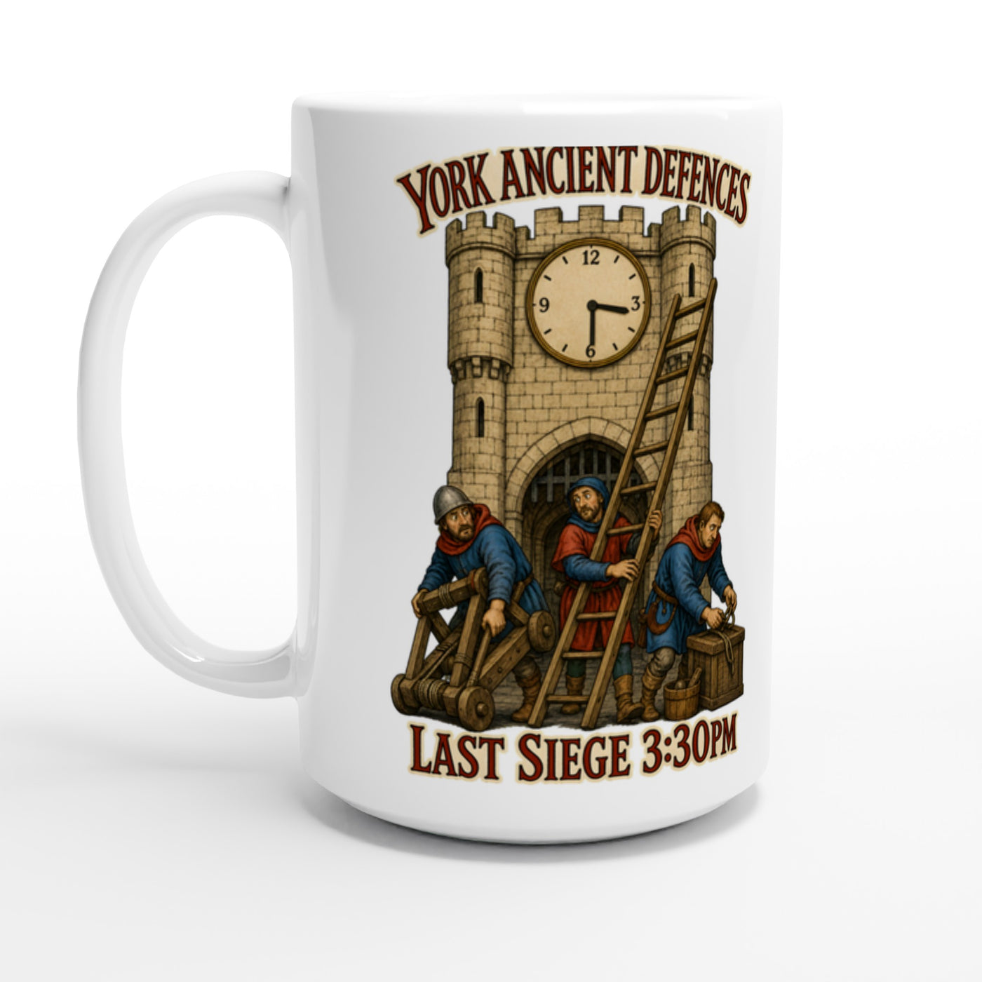 York Ancient Defences – Last Siege 3:30pm Large Mug