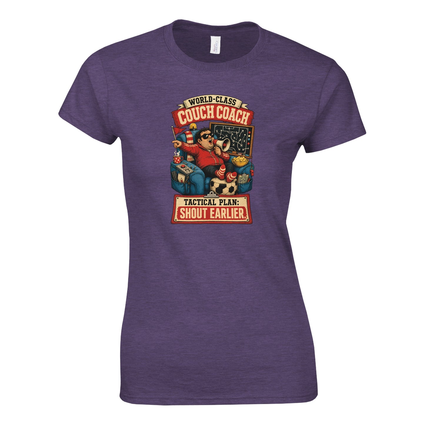 World-Class Couch Coach Women's T-shirt — product view 9