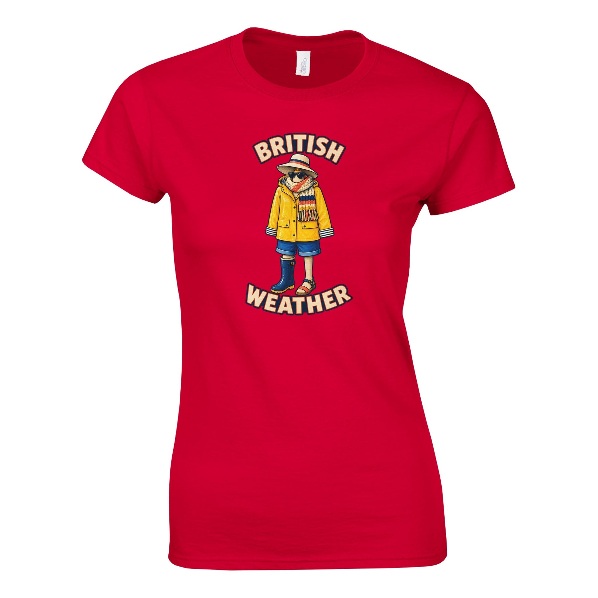 British Weather All-Weather Outfit Women's T-shirt — product view 2