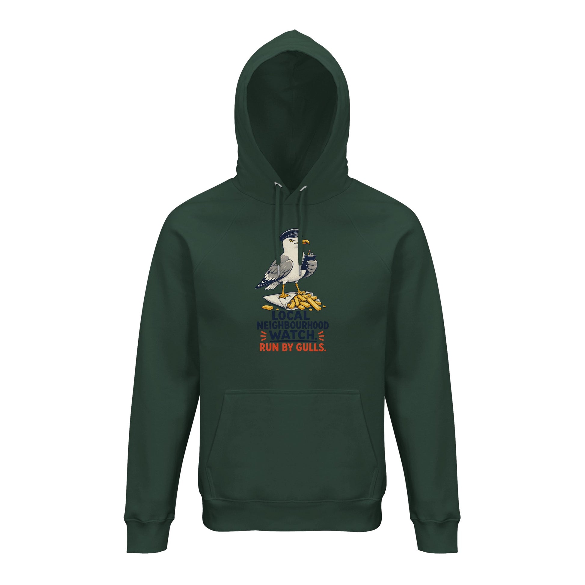 Local Neighbourhood Watch: Run by Gulls Hoodie — product view 11