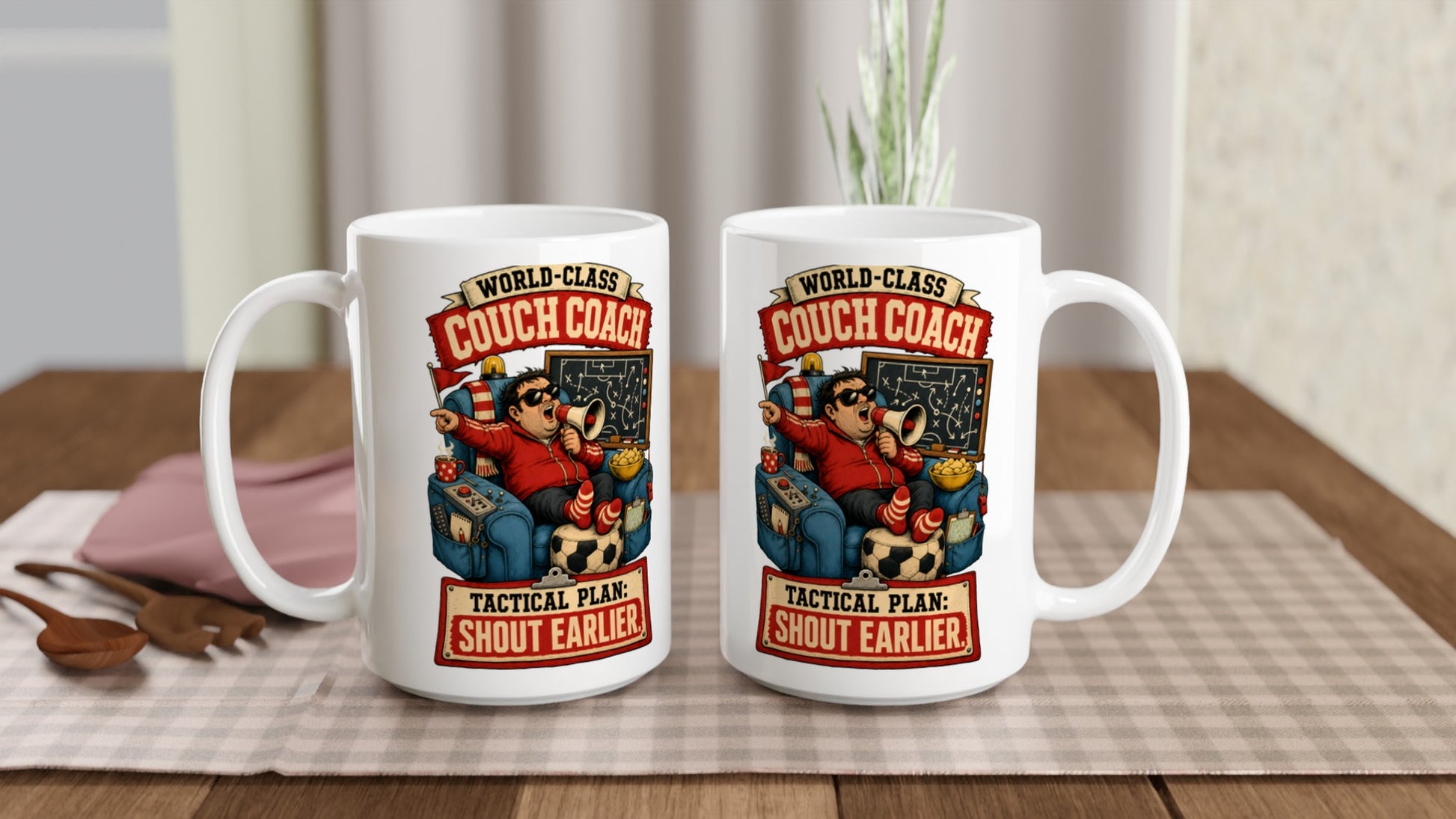World-Class Couch Coach Large Mug — product view 5