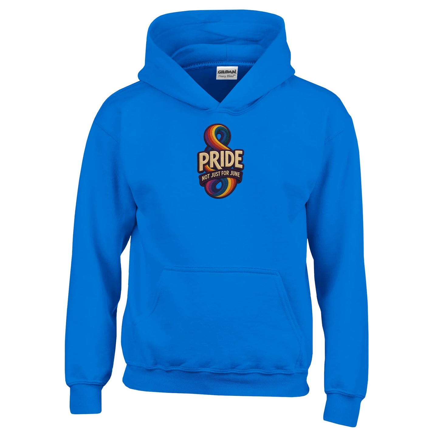Pride: Not Just for June Kids' Hoodie — product view 11