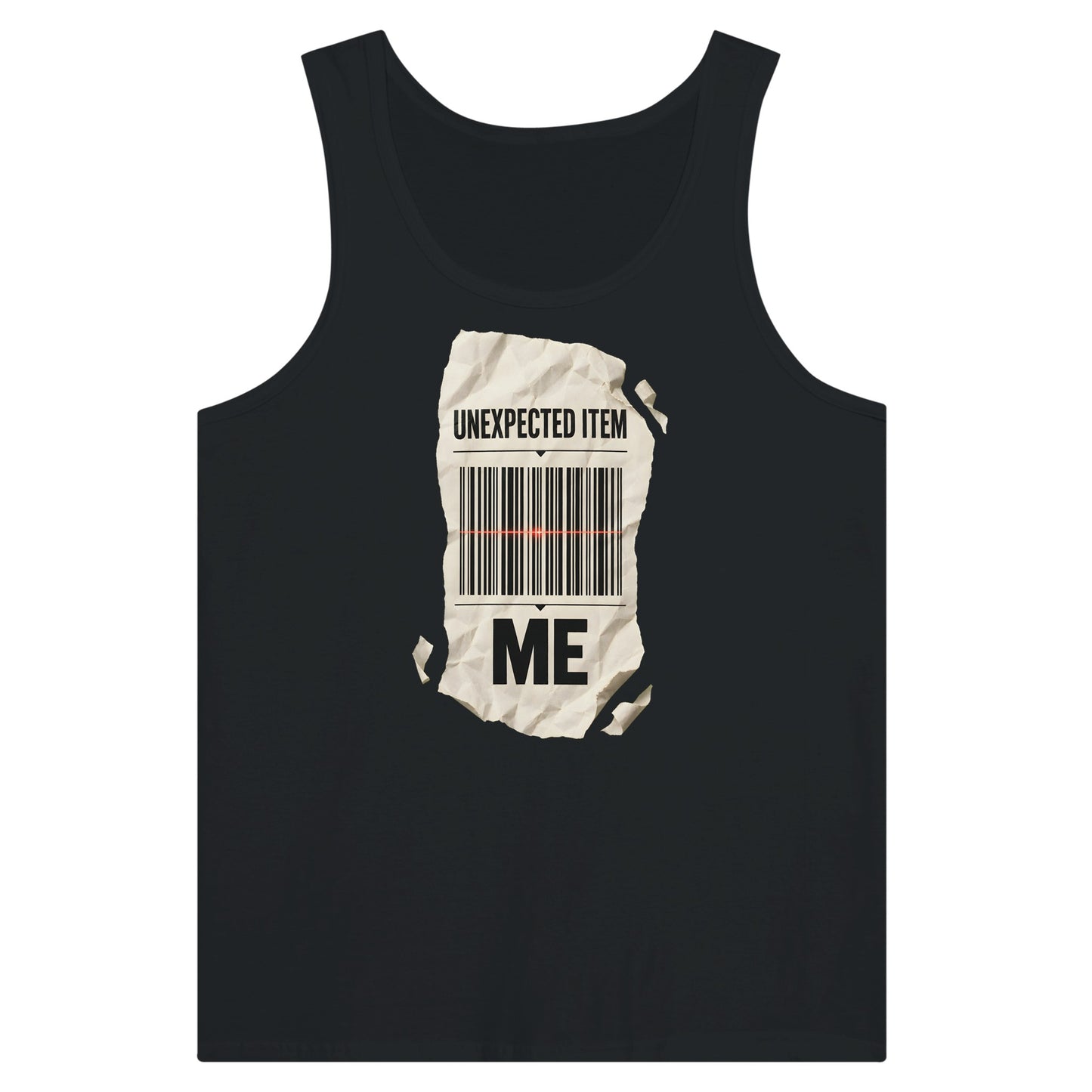 Unexpected Item: Me Premium Unisex Tank Top — product view 8