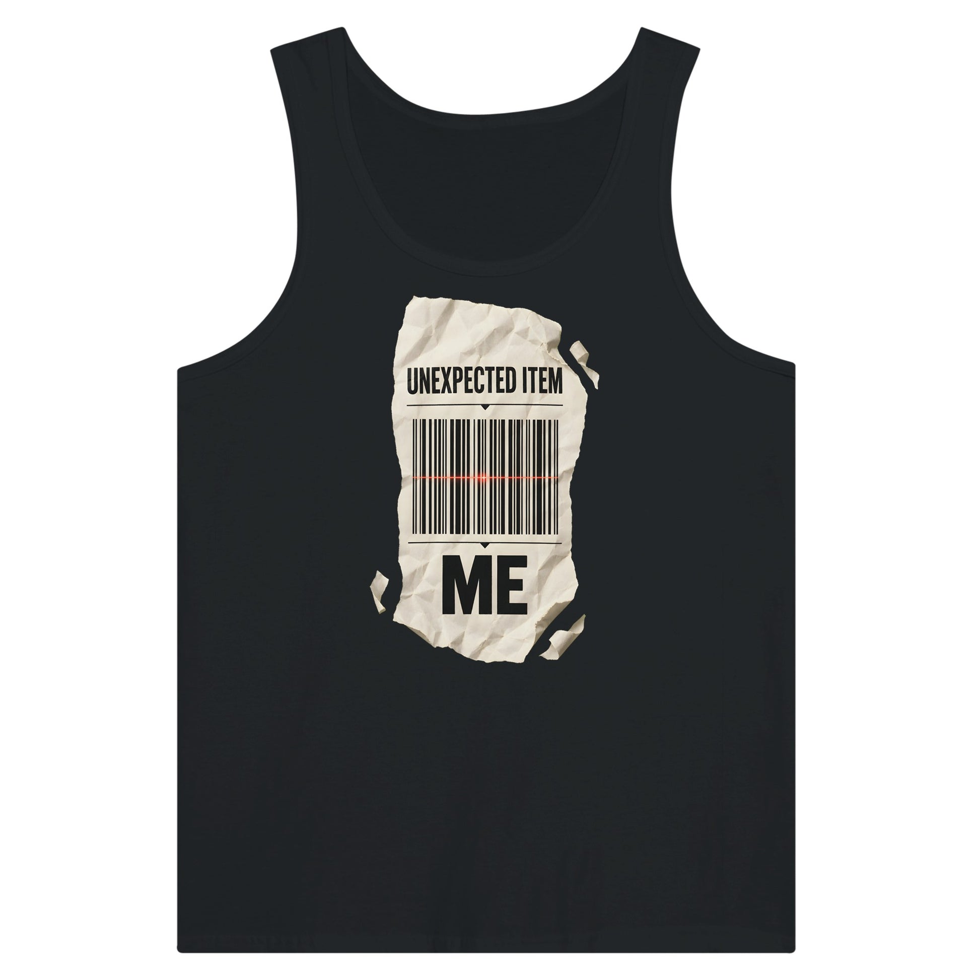 Unexpected Item: Me Premium Unisex Tank Top — product view 8