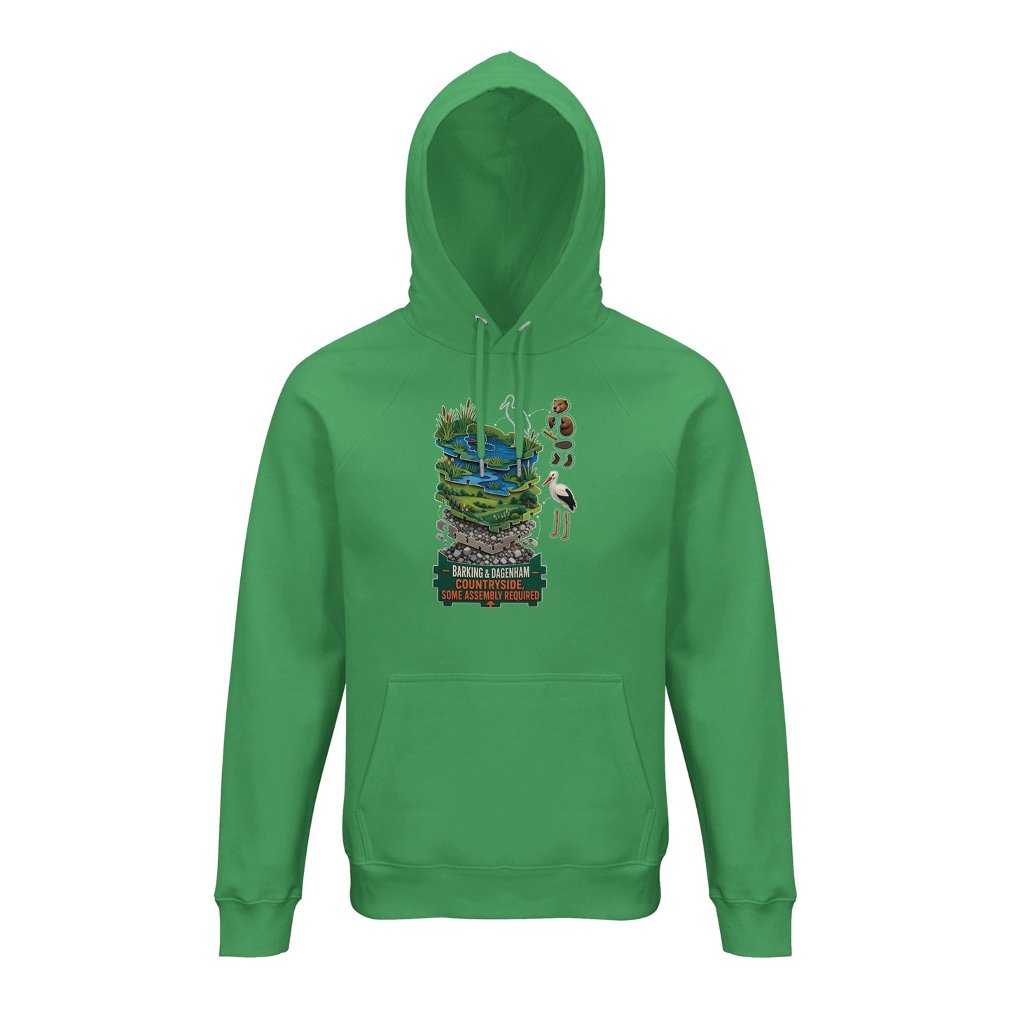 Barking & Dagenham Countryside Hoodie — product view 10