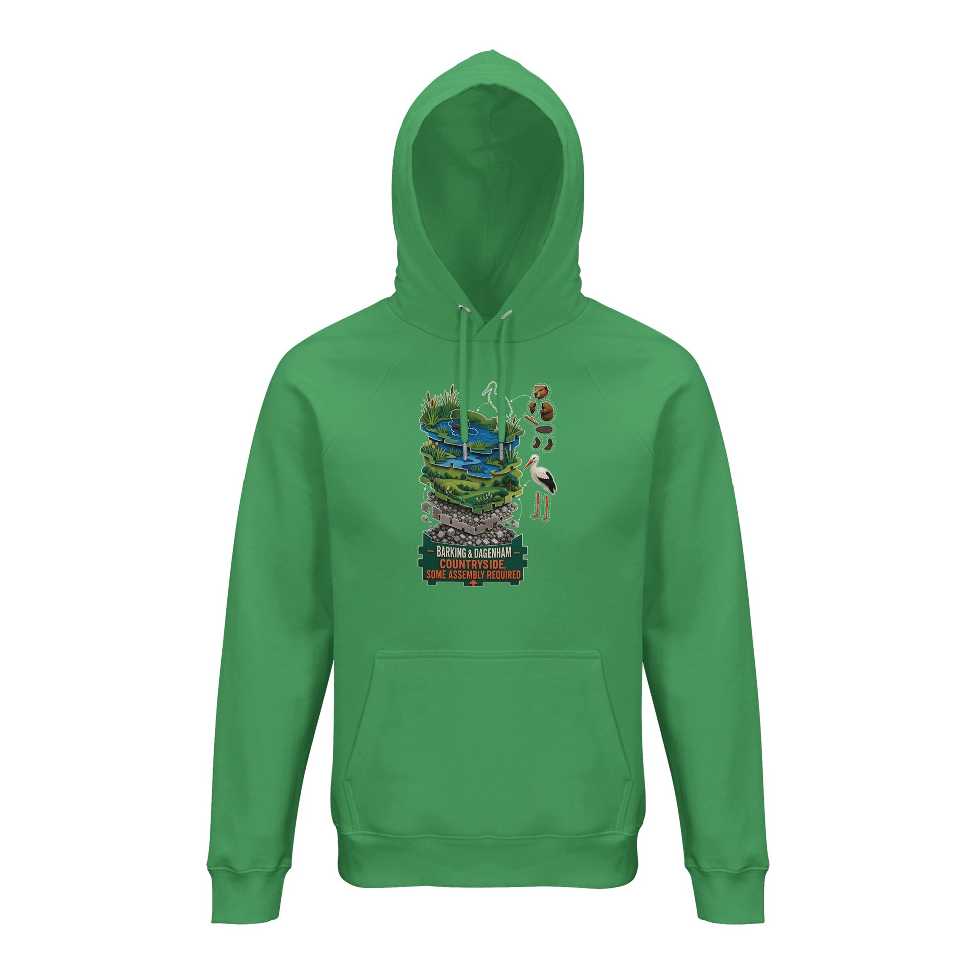 Barking & Dagenham Countryside Hoodie — product view 10