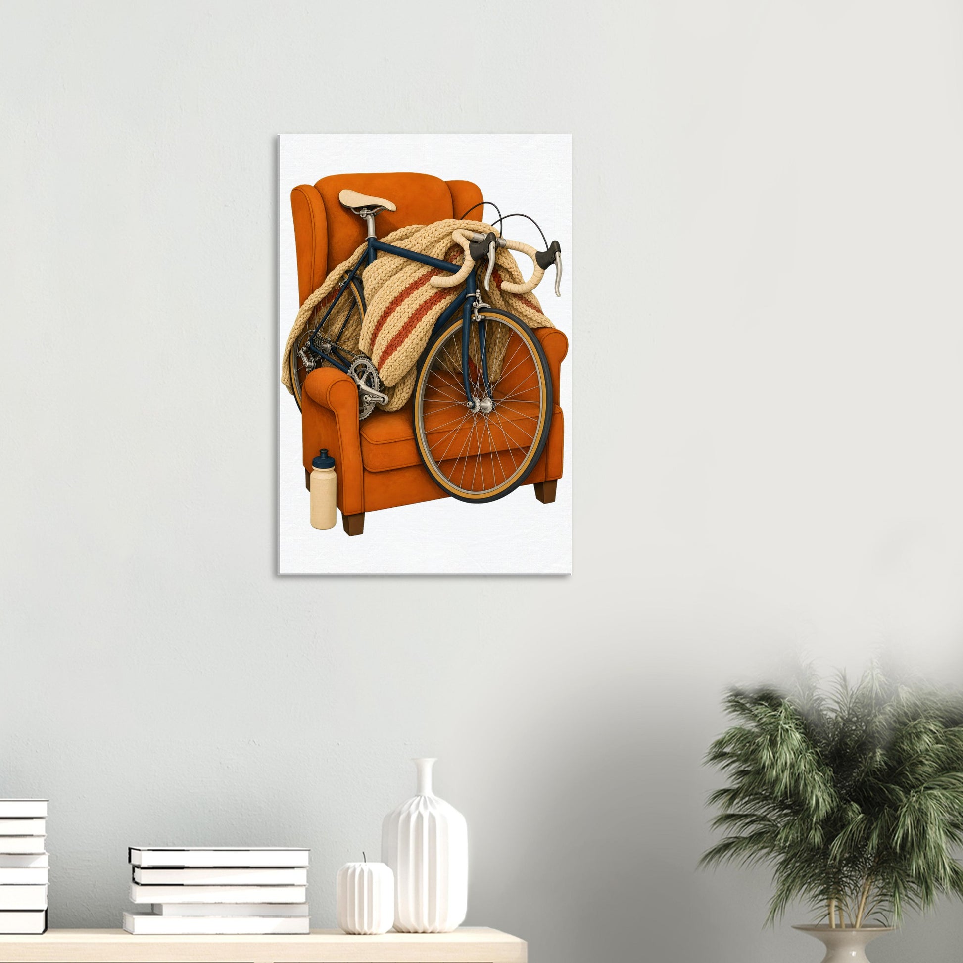 Bicycle Rest Day Canvas — product view 4