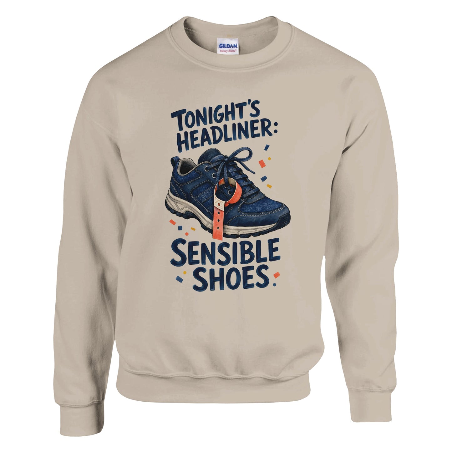 Tonight's Headliner: Sensible Shoes Concert Sweatshirt — product view 14