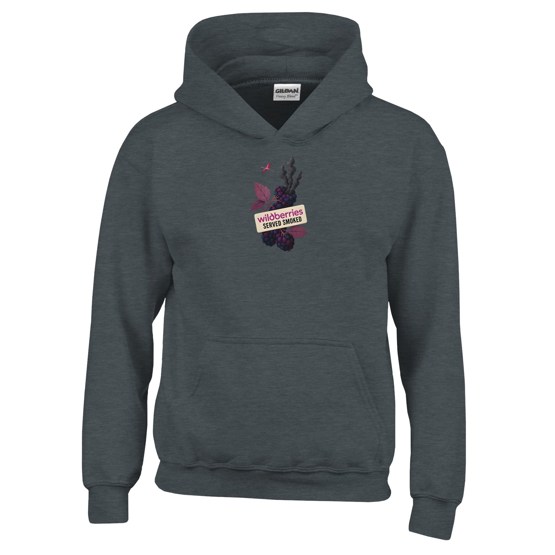 Wildberries, Served Smoked Kids' Hoodie — product view 9