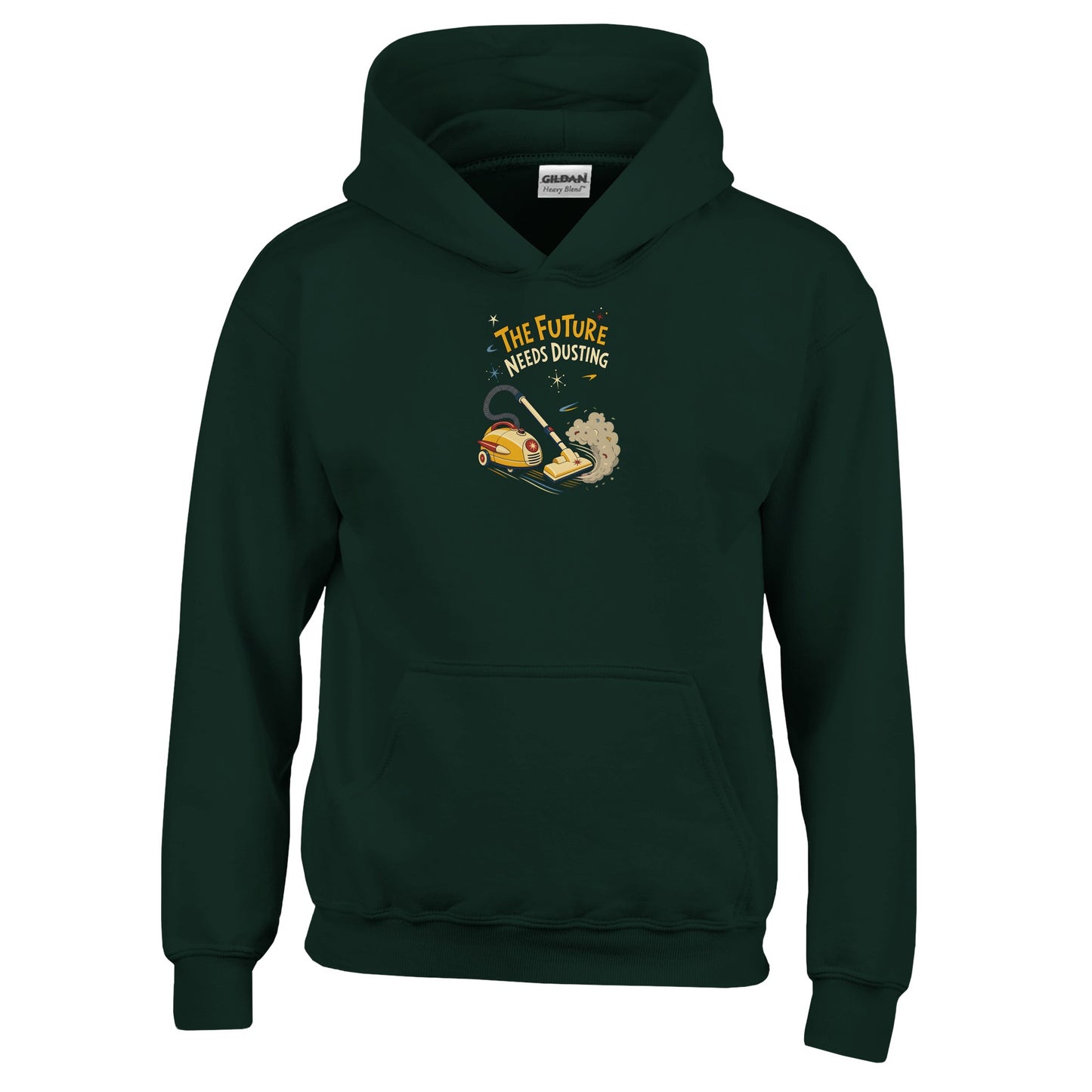 The Future Needs Dusting Kids' Hoodie — product view 12