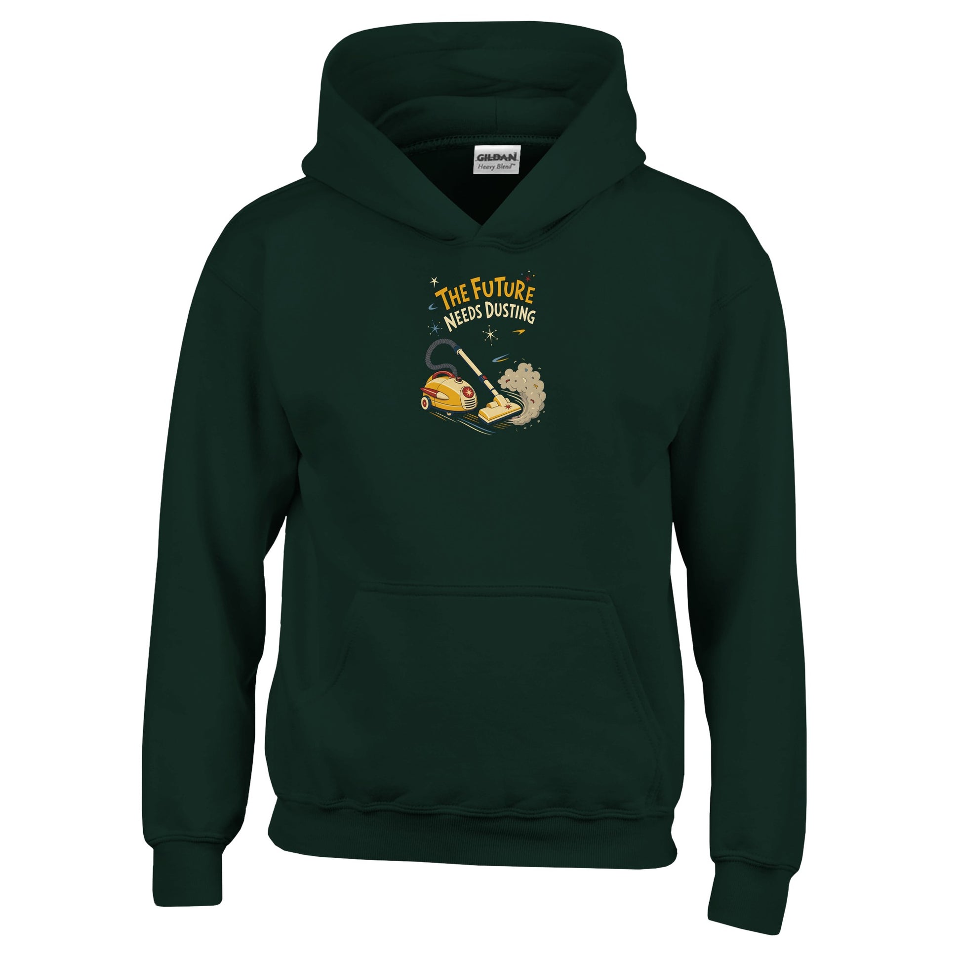 The Future Needs Dusting Kids' Hoodie — product view 12