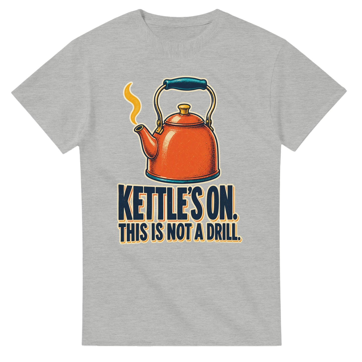 Kettle's On – This Is Not a Drill T-shirt — product view 6