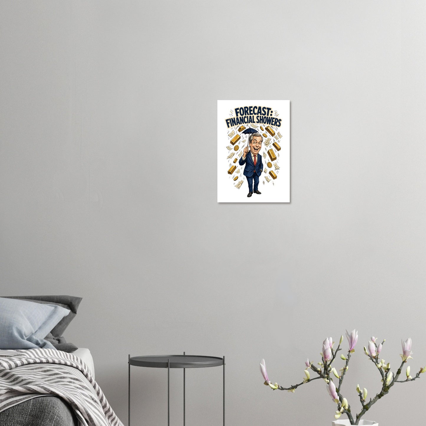 Forecast: Financial Showers Poster — product view 7