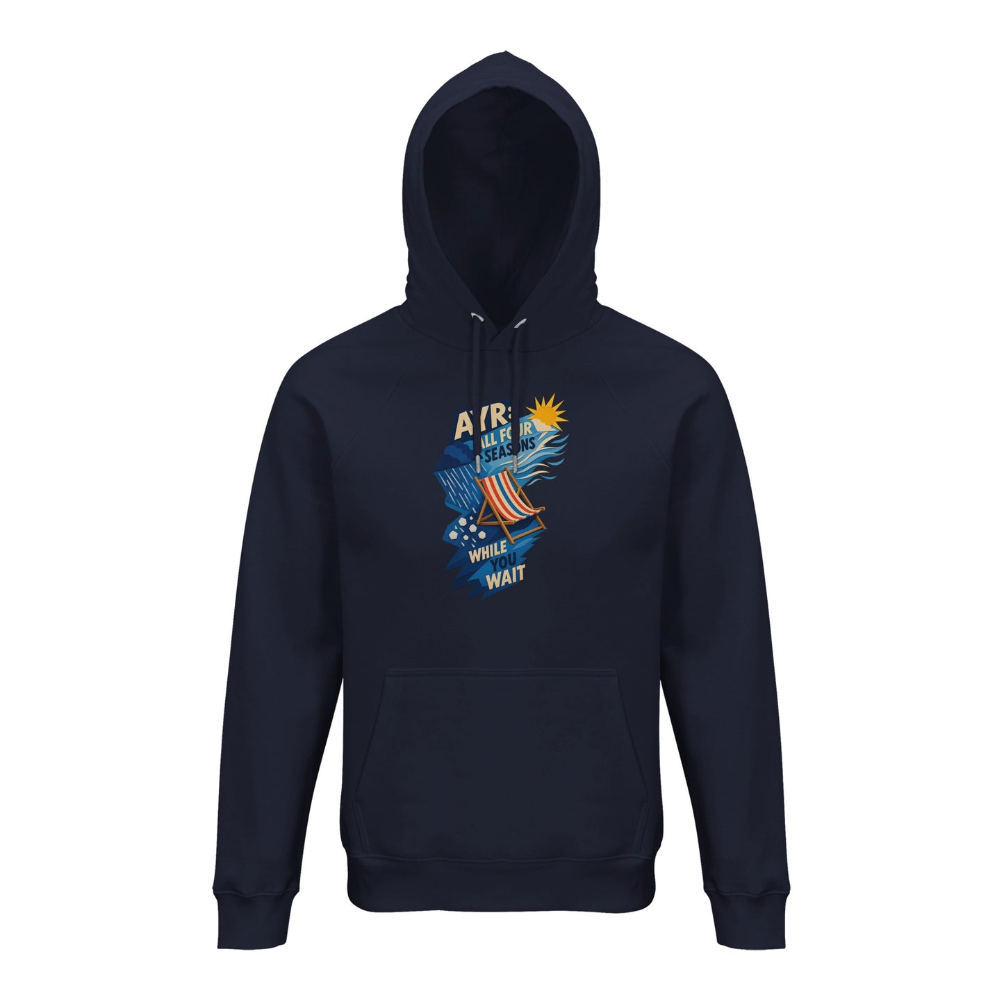 Ayr: All Four Seasons While You Wait Hoodie — product view 3