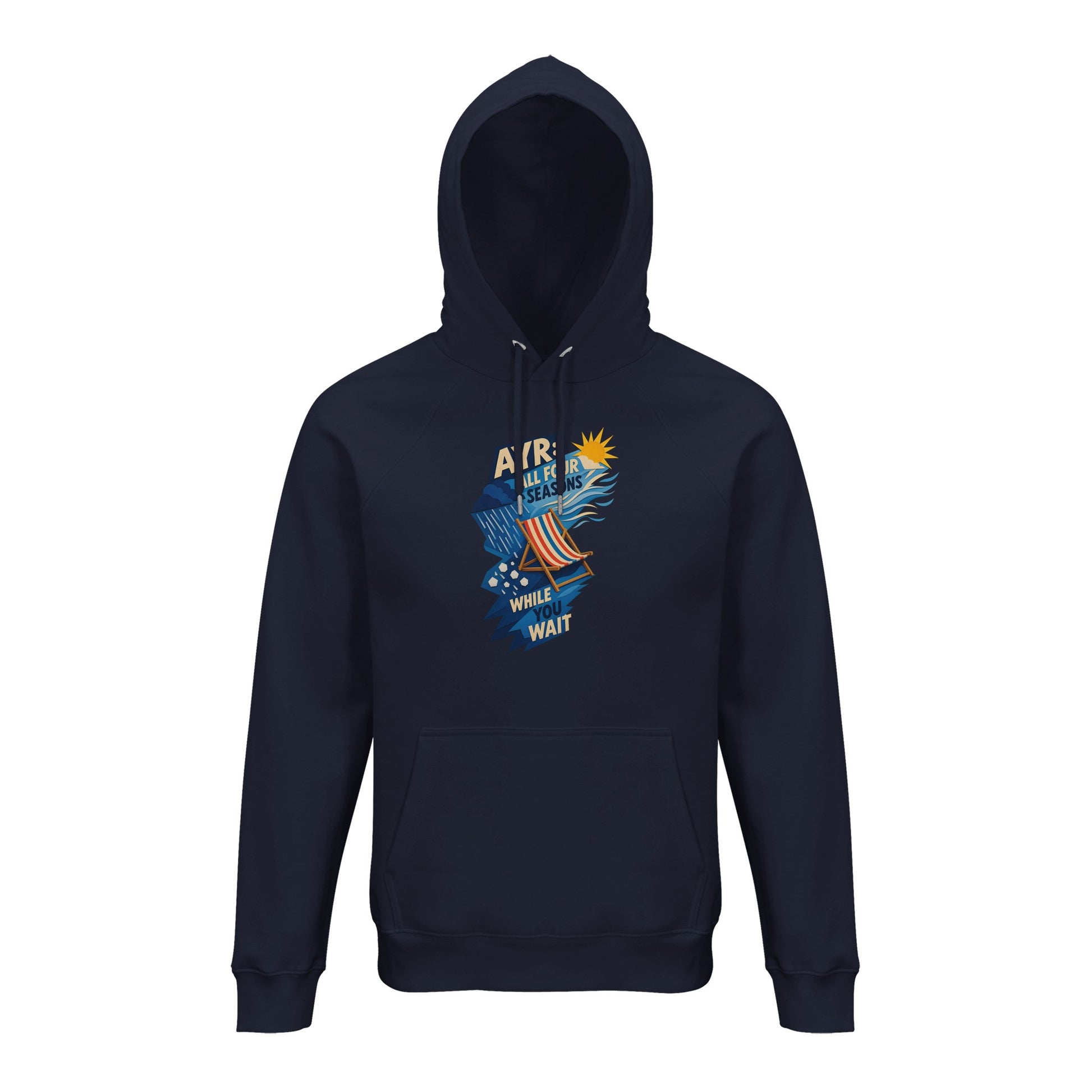 Ayr: All Four Seasons While You Wait Hoodie — product view 3