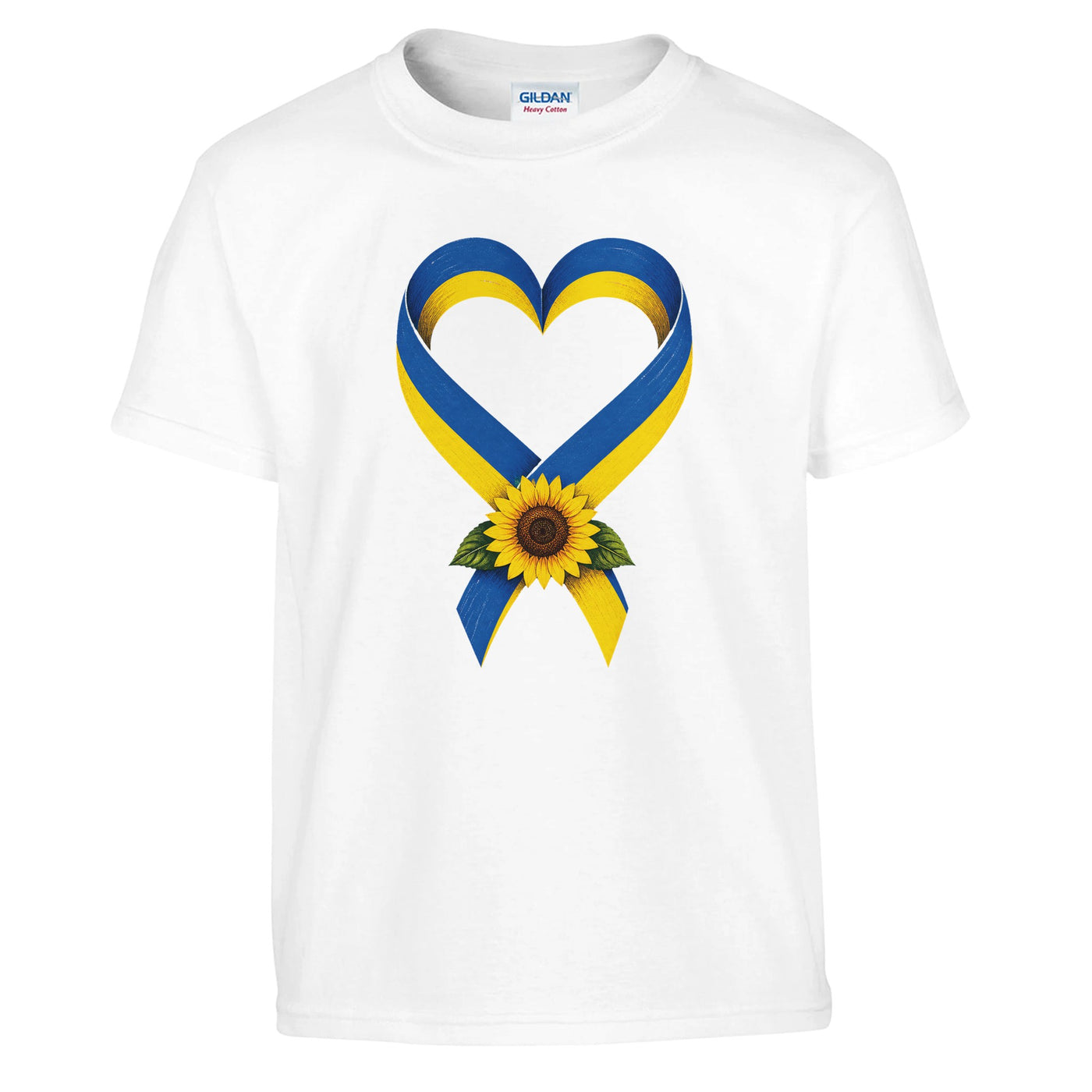 Ukraine Solidarity Ribbon Kids' T-shirt