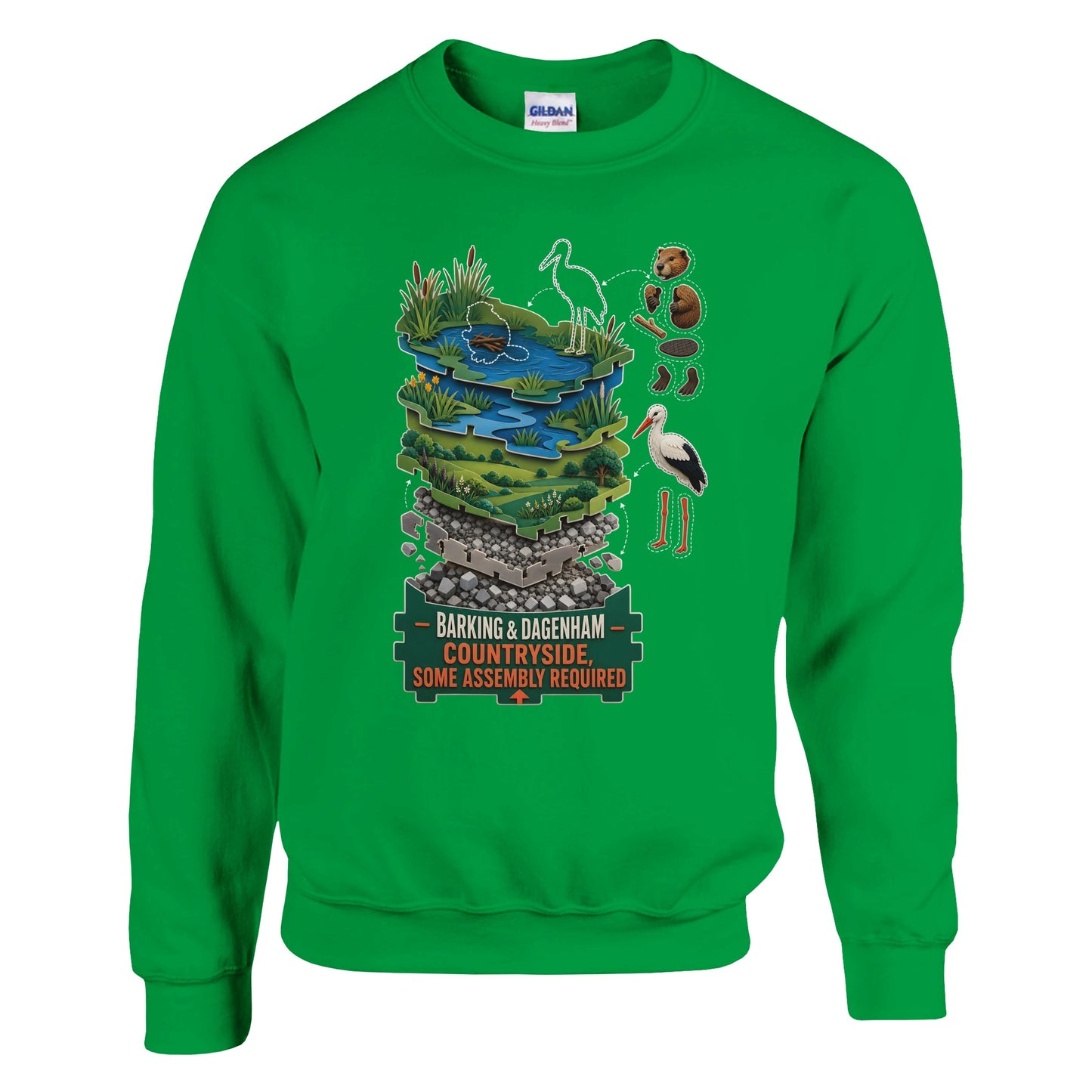 Barking & Dagenham Countryside Sweatshirt — product view 12