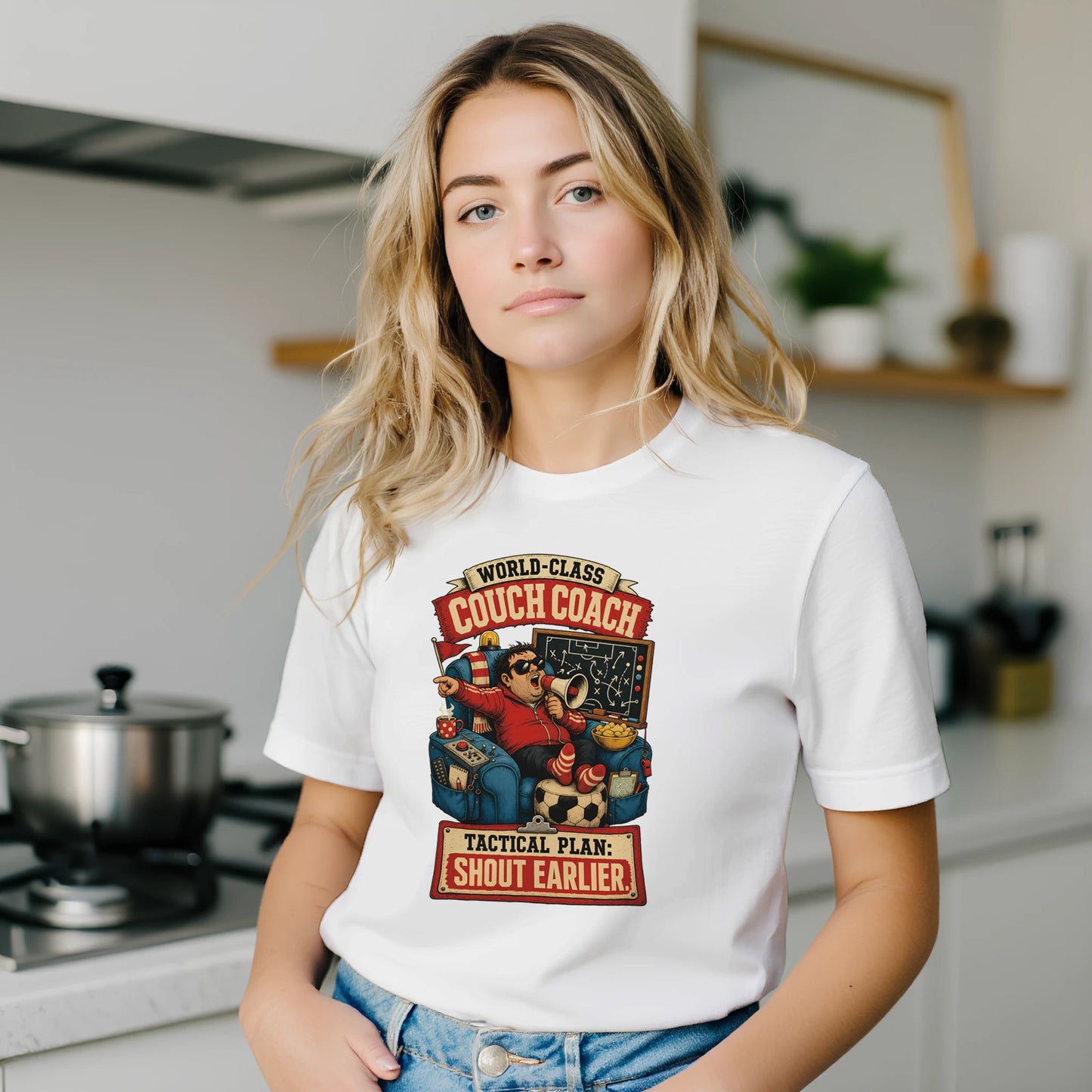 World-Class Couch Coach T-shirt — product view 8