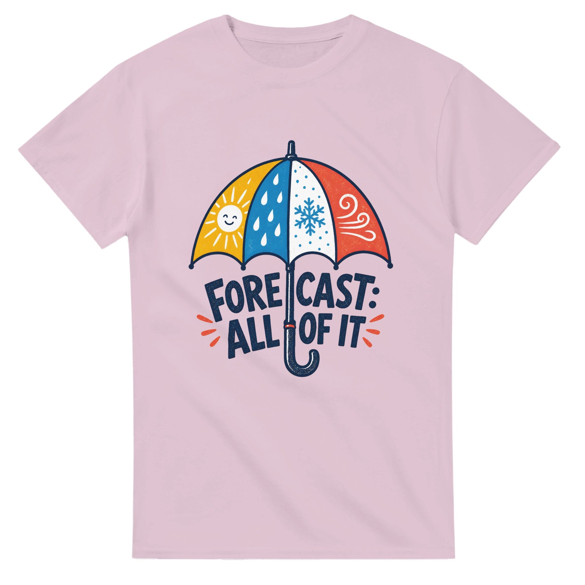 Forecast: All of It British Weather Graphic T-shirt — product view 4