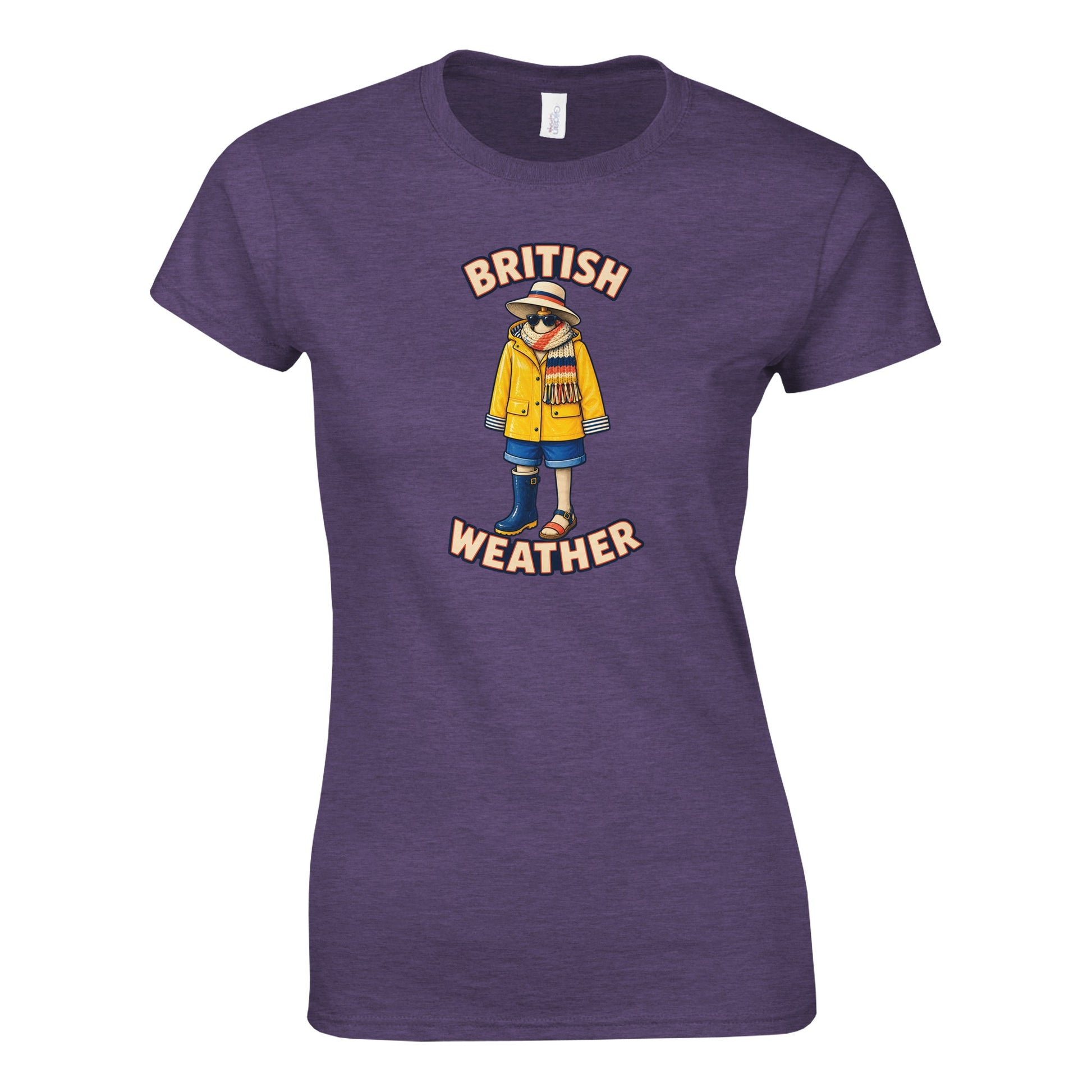 British Weather All-Weather Outfit Women's T-shirt — product view 9
