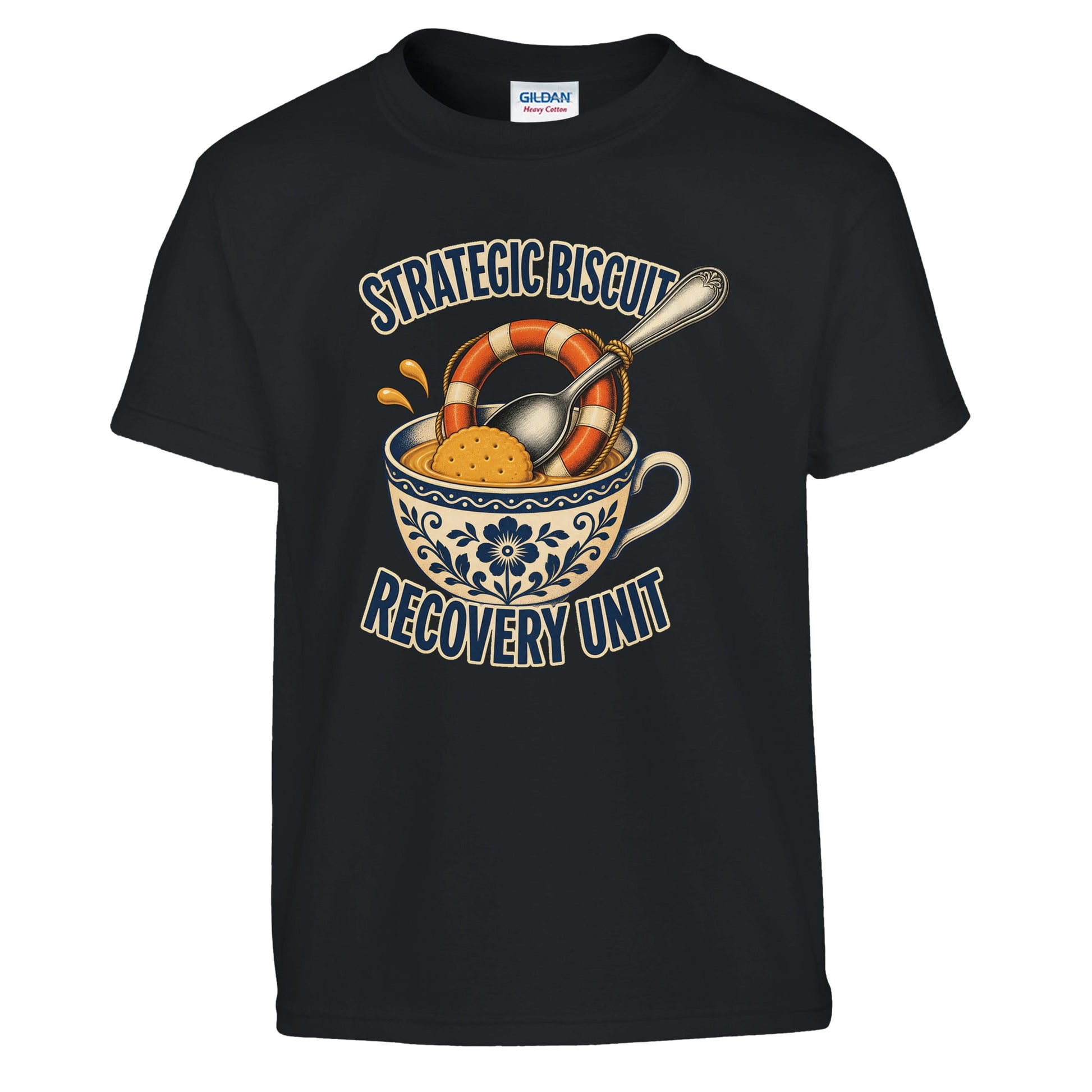 Strategic Biscuit Recovery Unit Kids' T-shirt — product view 2