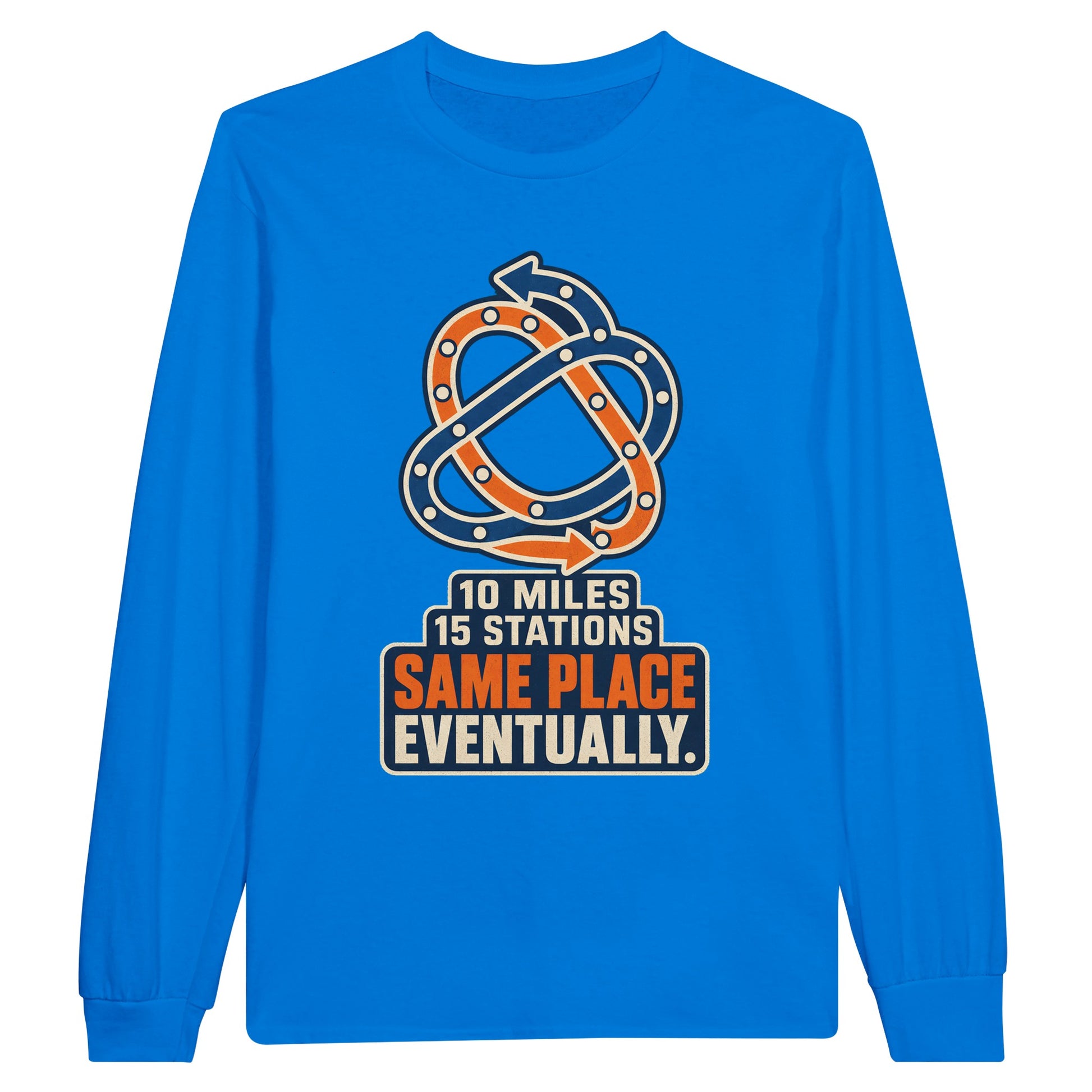 Glasgow Same Place Eventually Long-Sleeve T-shirt — product view 3