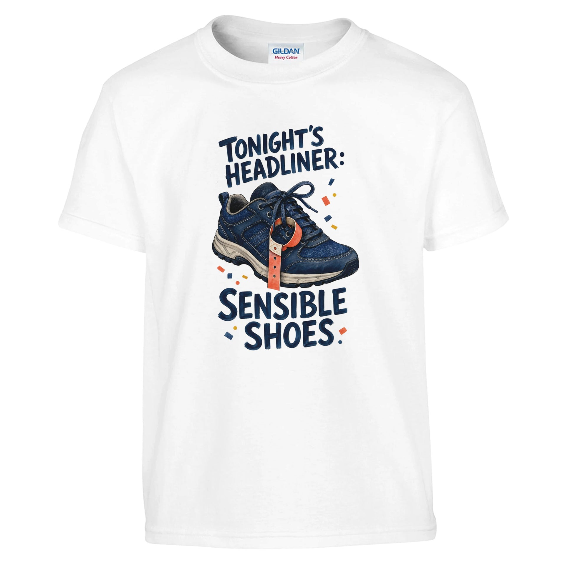 Tonight's Headliner: Sensible Shoes Concert Kids' T-shirt — product view 1